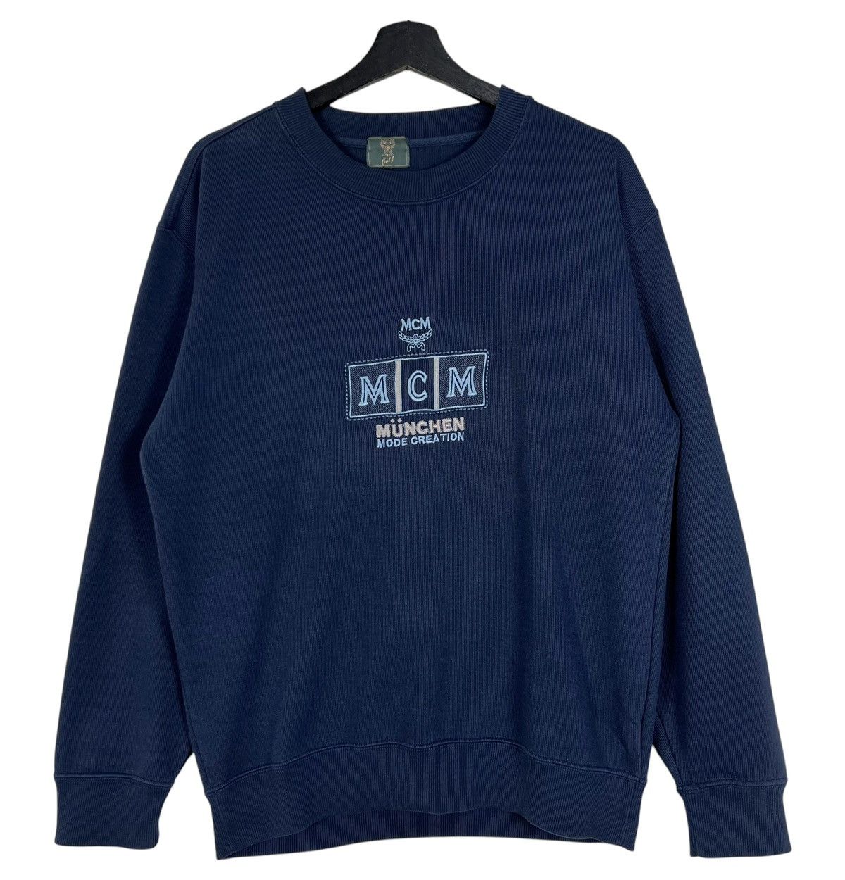 MCM × Vintage 90s VINTAGE MCM SWEATSHIRT Size US L / EU 52-54 / 3 - 1 Thumbnail