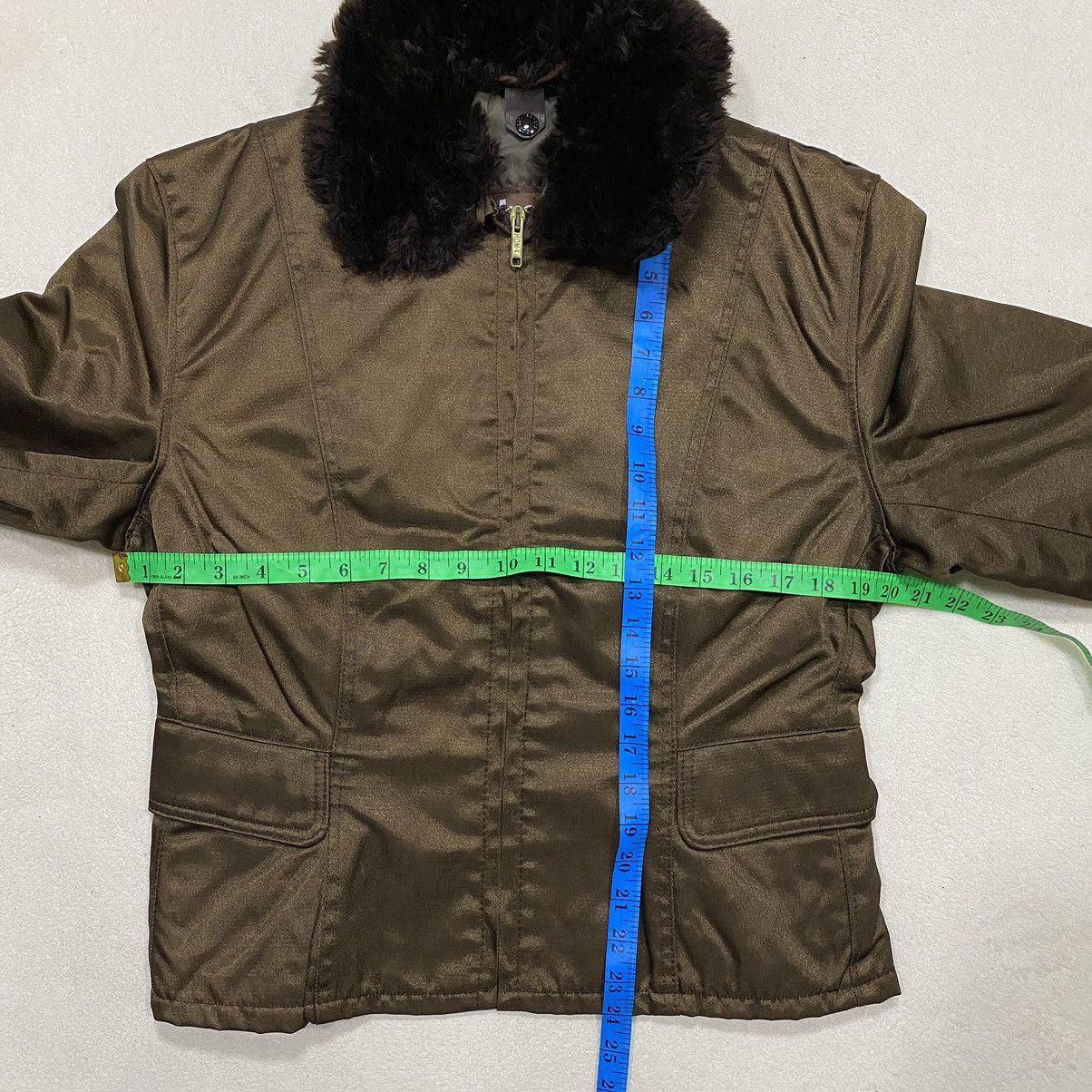 Schott × Vintage Vintage MADE IN USA SCHOTT Fur Jacket Size M / US 6-8 / IT 42-44 - 15 Thumbnail