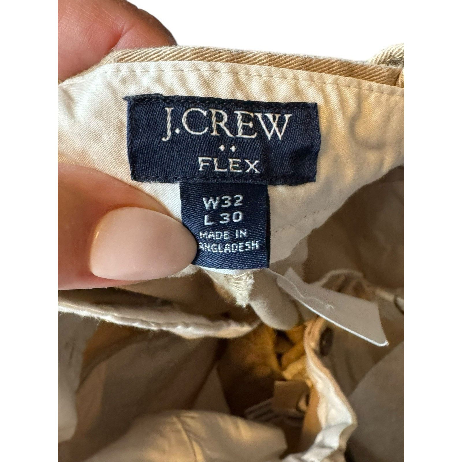 J.Crew J.Crew Factory NEW Straight Leg Flex Chino Pants Khaki Size US 32 / EU 48 - 7 Thumbnail