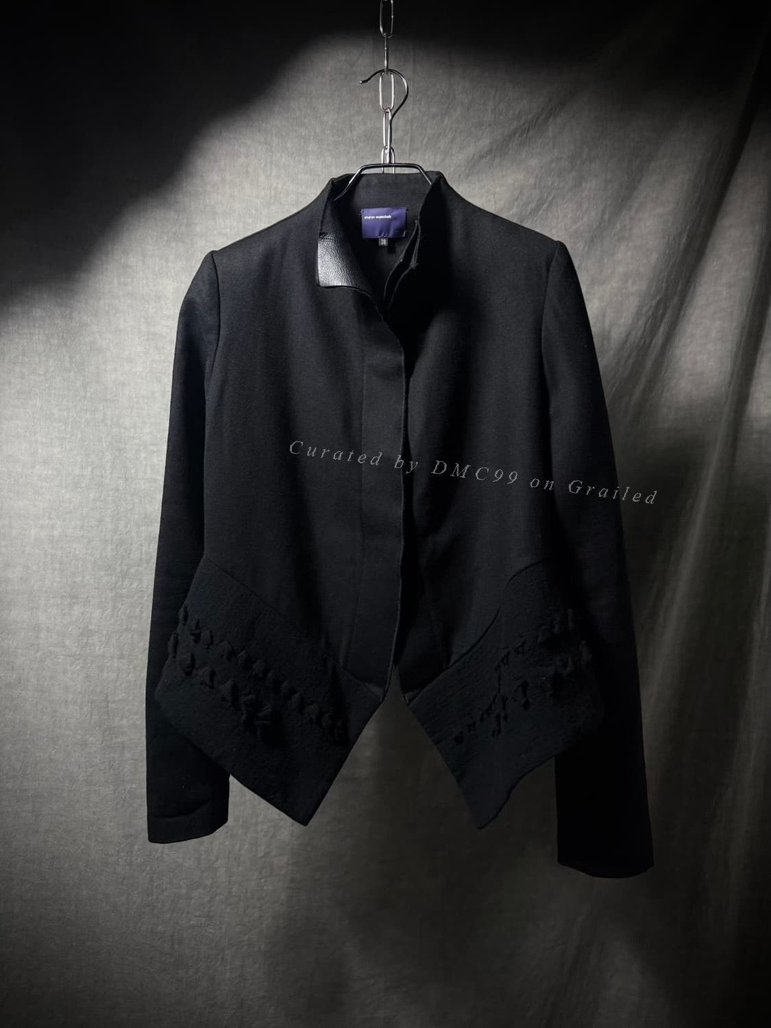 Vintage Sharon Wauchob Lucifer Wool Coat Size S / US 4 / IT 40 - 1 Thumbnail