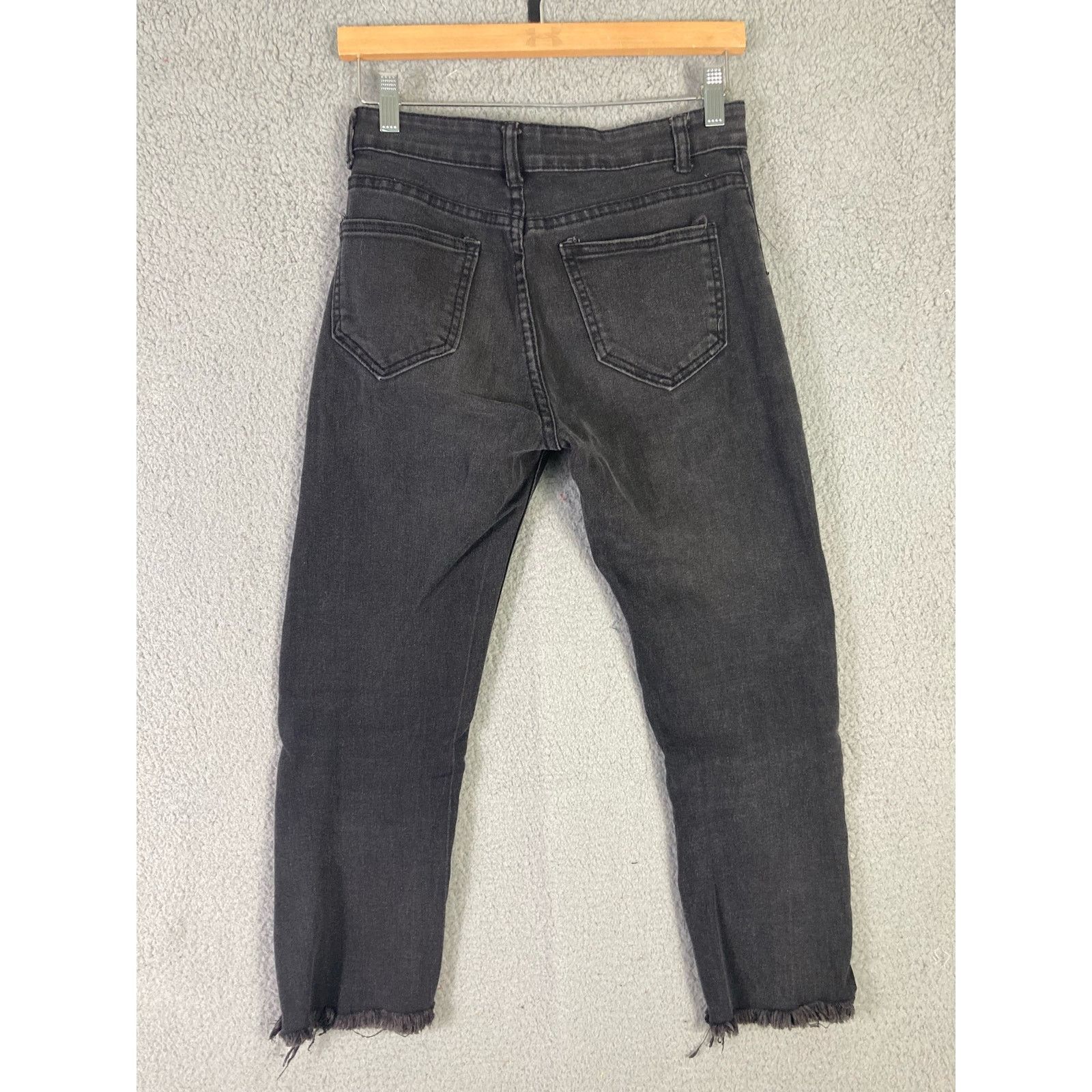 Other Women’s Black Slim Taper Stretch Denim Jeans Size 27 Size 27" / US 4 / IT 40 - 3 Thumbnail