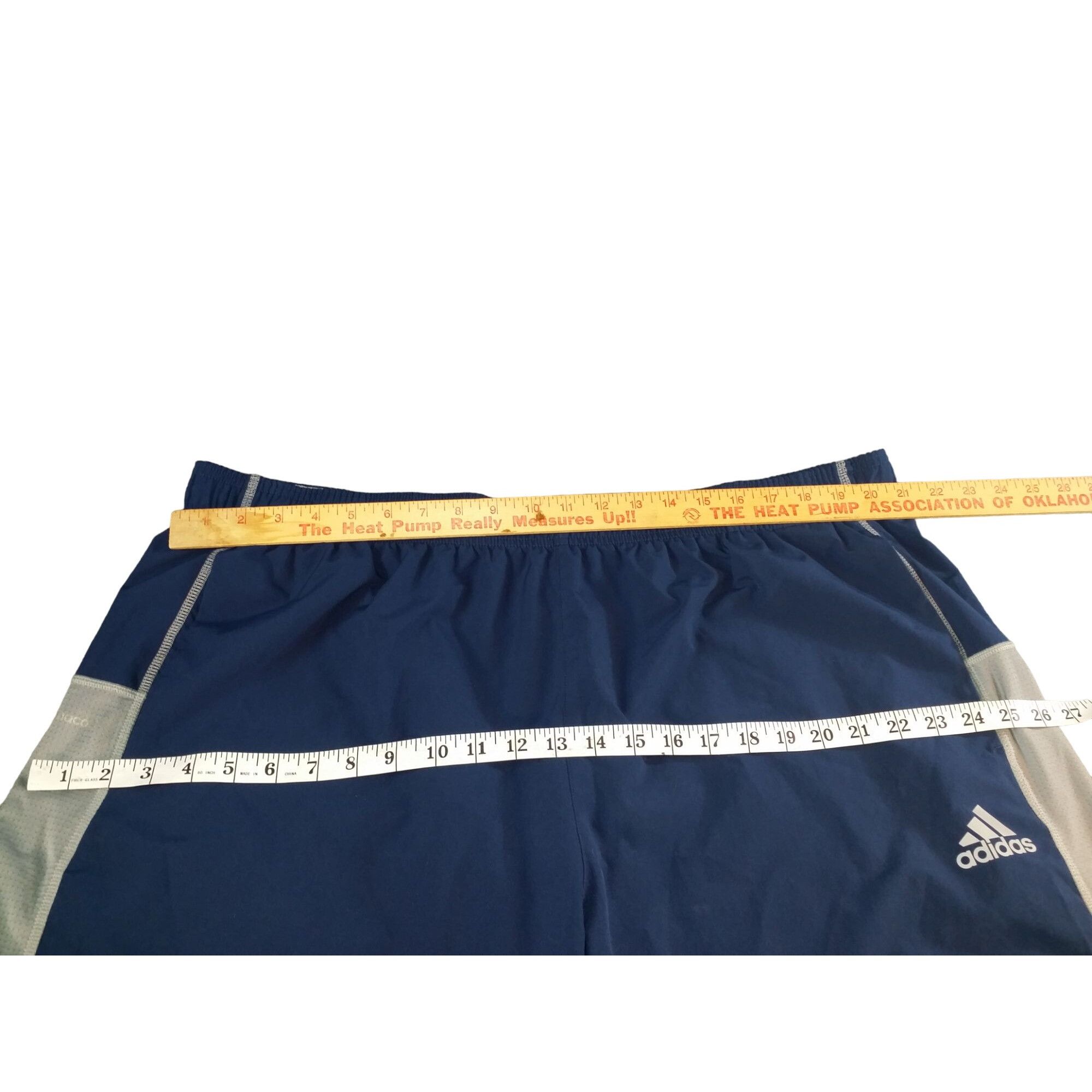 Adidas Adidas Climacool Shorts Men Sz XXL Blue Gray Drawstring Casu Size US 40 / EU 56 - 4 Thumbnail