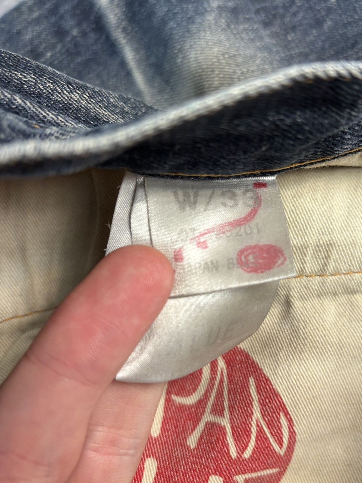 Blue Blue Japan × Japan Blue × Japan Blue Jeans Japan Blue Jeans Selvedge Denim Made in Japan JP 9201 Repair Size US 30 / EU 46 - 7 Thumbnail