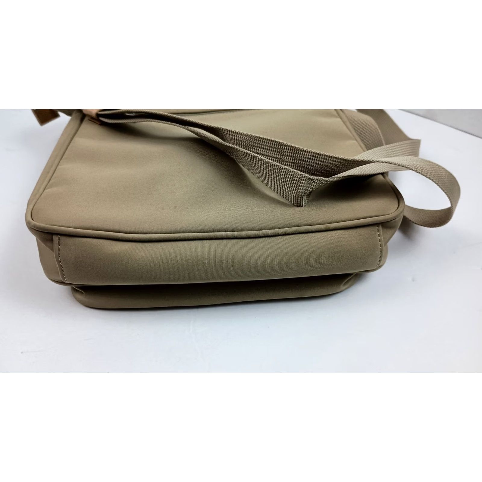 Valentino Valentino Nylon Crossbody Handbag Purse Tan Womens Size ONE SIZE - 6 Thumbnail