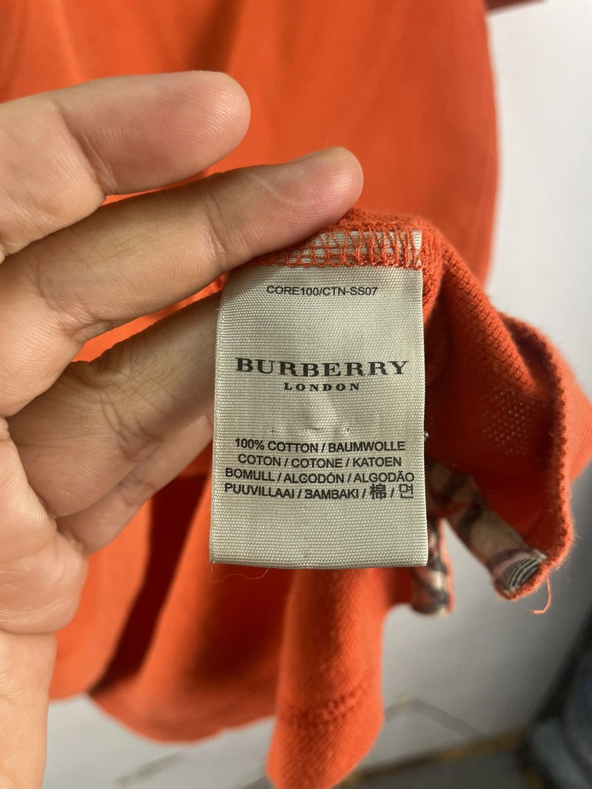 Burberry Vintage burberry polo shirt Size US M / EU 48-50 / 2 - 5 Thumbnail