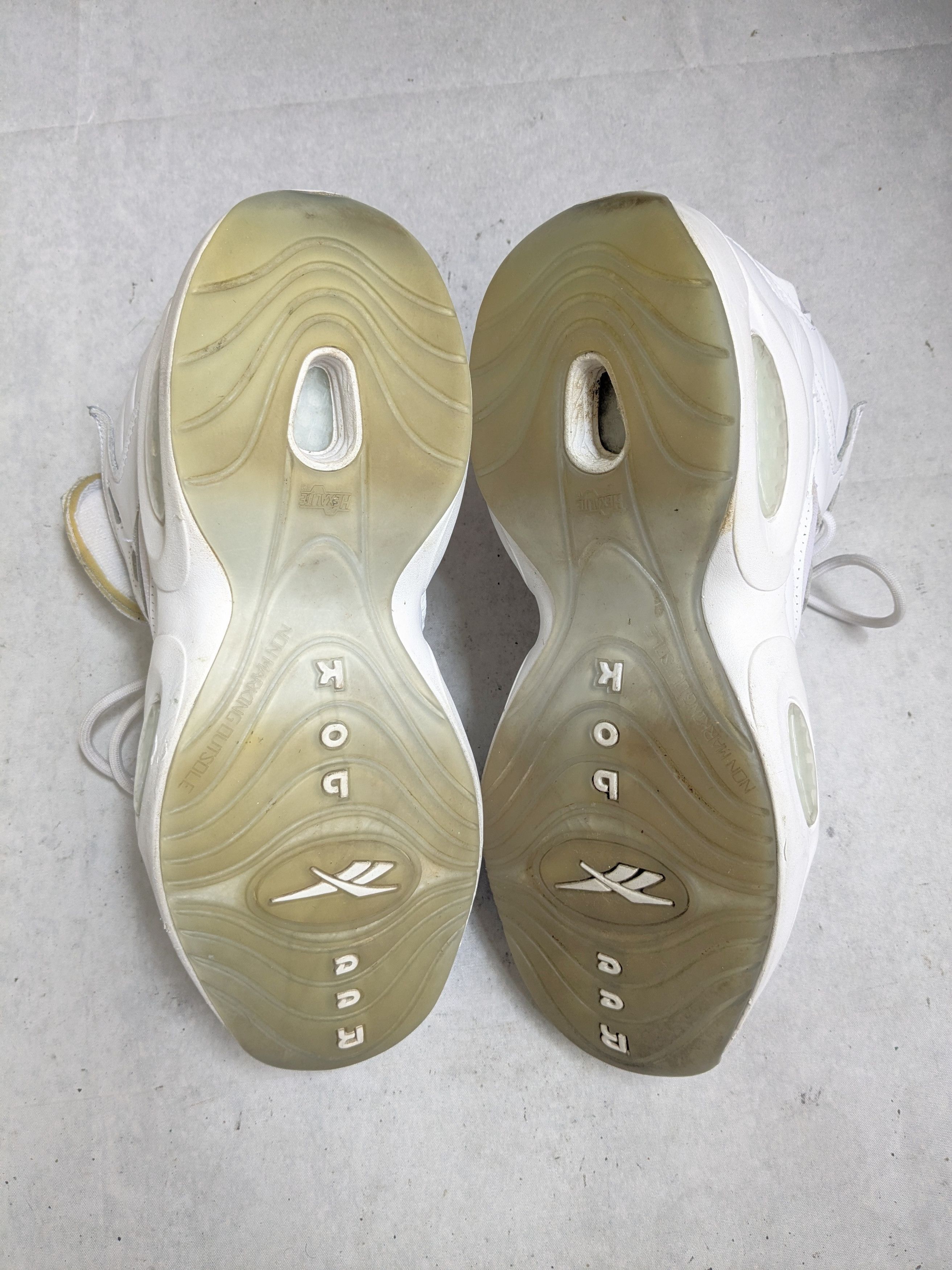 Maison Margiela × Reebok Maison Margiela Reebok Question White 11.5 Leather High Size US 11.5 / EU 44-45 - 17 Thumbnail