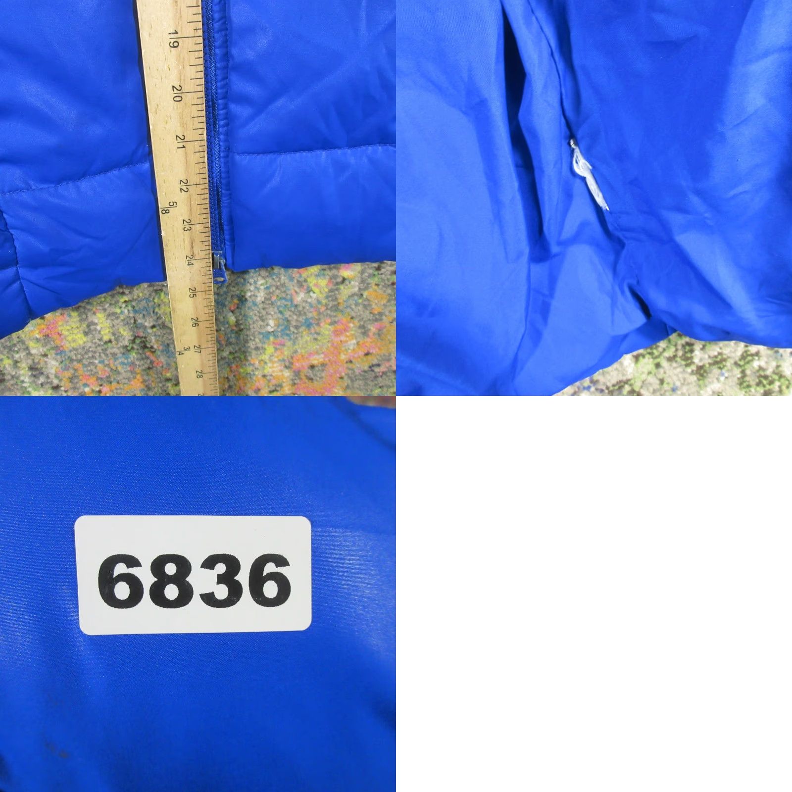 Abercrombie & Fitch Abercrombie & Fitch Hooded Puffer Jacket Women's Medium Blue Down Size M / US 6-8 / IT 42-44 - 8 Thumbnail