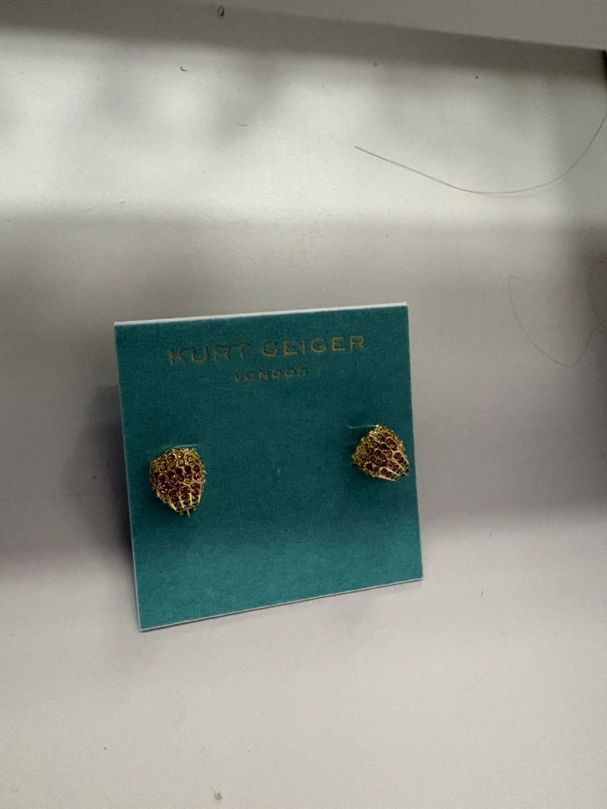 Kurt Geiger Gold multicolor kurt gieger earrings Size ONE SIZE - 1 Thumbnail