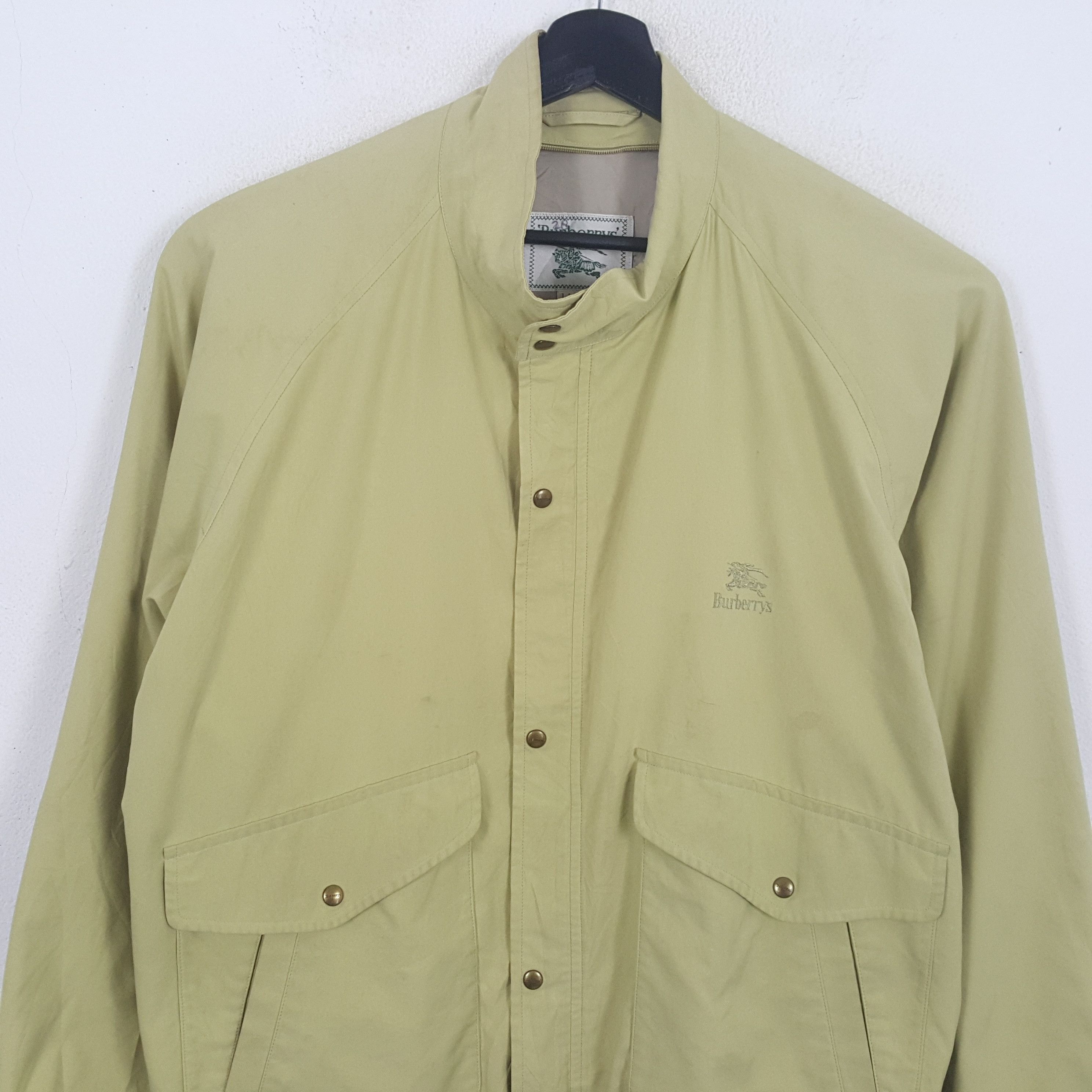 Burberry × Vintage BURBERRYS Luxury Brand Small Logo Design Jacket Size US XL / EU 56 / 4 - 2 Thumbnail