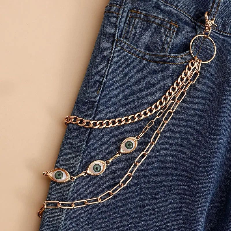 Vintage Layered Chain Pants Size ONE SIZE - 3 Thumbnail