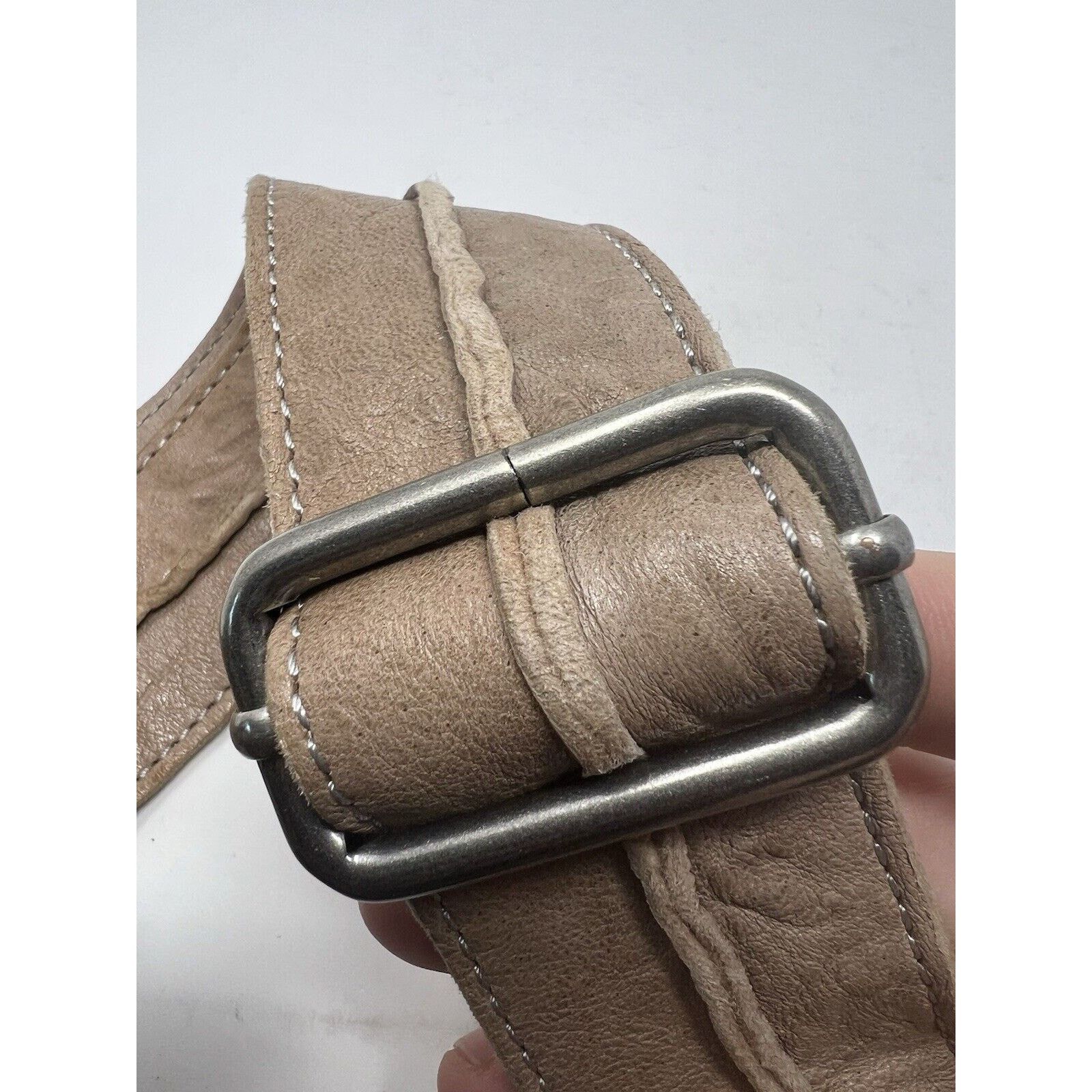 Juicy Couture Juicy Couture Messenger Bag Womens Tan Lamb Leather Tassel Size ONE SIZE - 11 Thumbnail