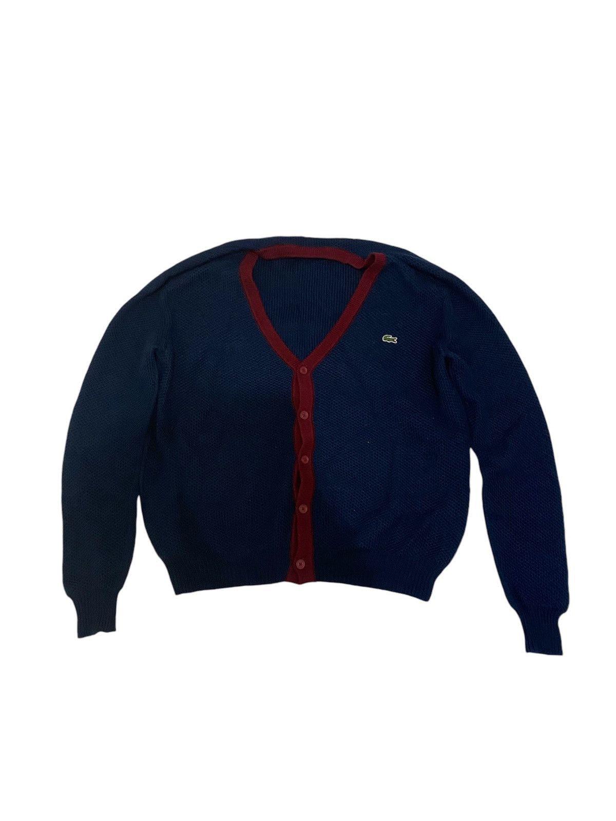 Lacoste 🔥Lacoste Cardigan Knitwear Button Ups Jacket Size US M / EU 48-50 / 2 - 2 Thumbnail