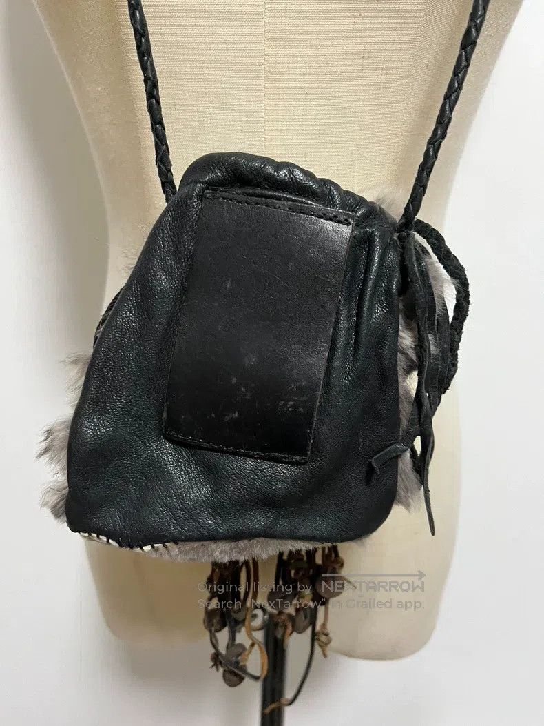 Japanese Brand Japanese Brand Henry beguelin Furry Mini Drawstring Bag Size ONE SIZE - 6 Thumbnail