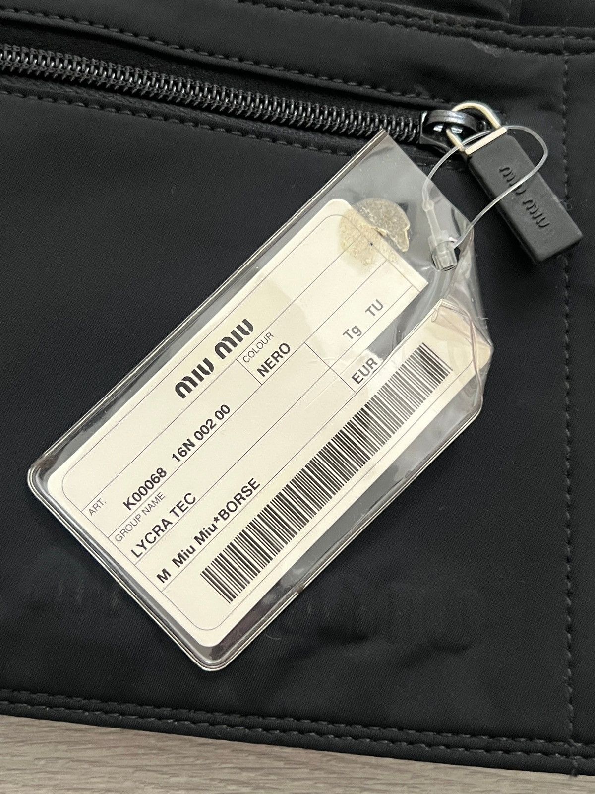 Miu Miu Miu Miu SS1999 Tech Fabric Utility Body Bag Size ONE SIZE - 5 Thumbnail