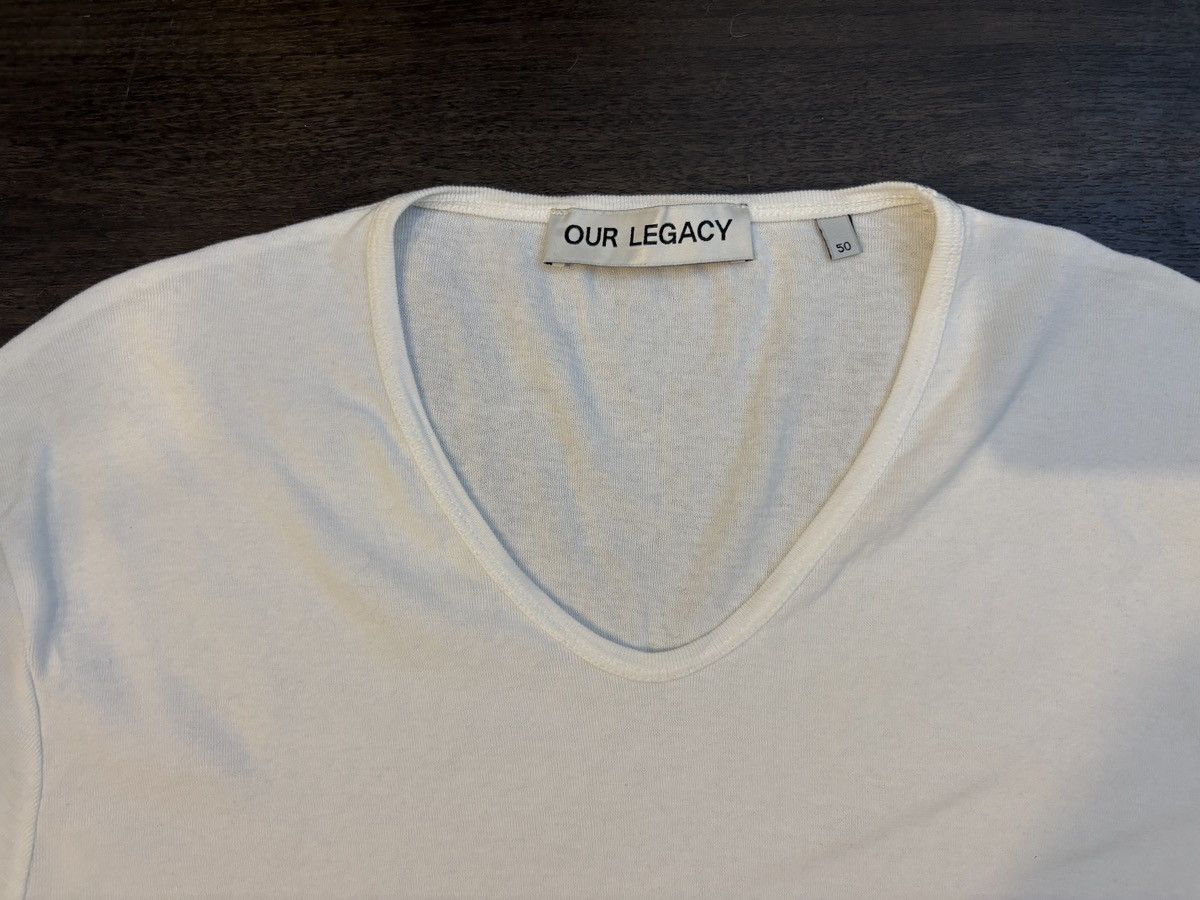 Our Legacy U-Neck T-Shirt Size US M / EU 48-50 / 2 - 2 Thumbnail