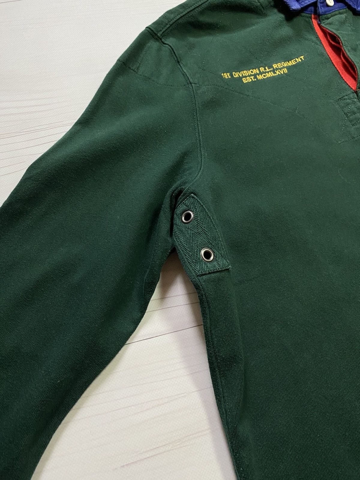 Polo Ralph Lauren Vintage Polo Ralph Lauren rugby longsleeve t shirt Size US L / EU 52-54 / 3 - 12 Thumbnail