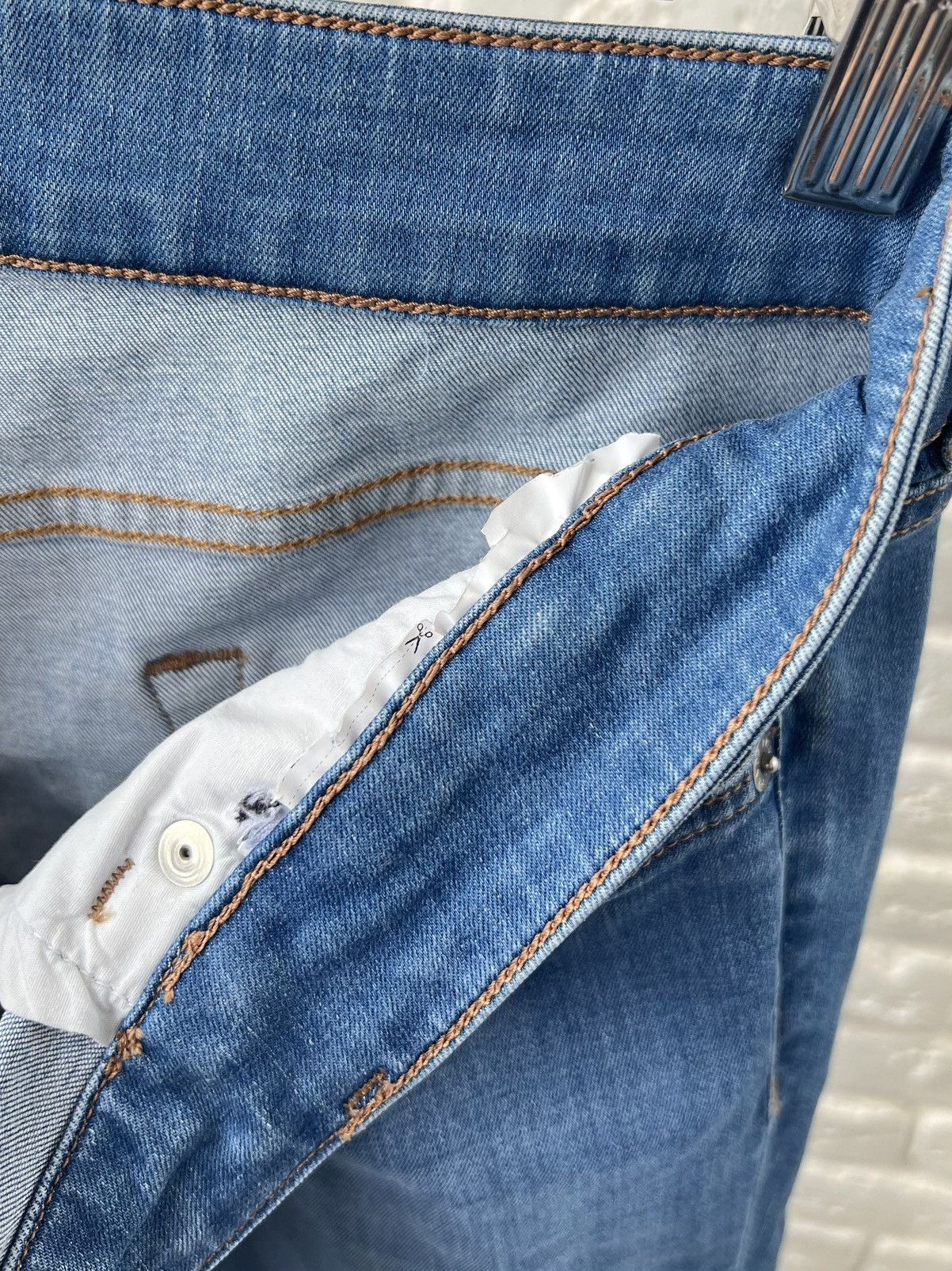 Prada Prada Milano Logo Blue Denim Jeans Size 28" / US 6 / IT 42 - 8 Thumbnail