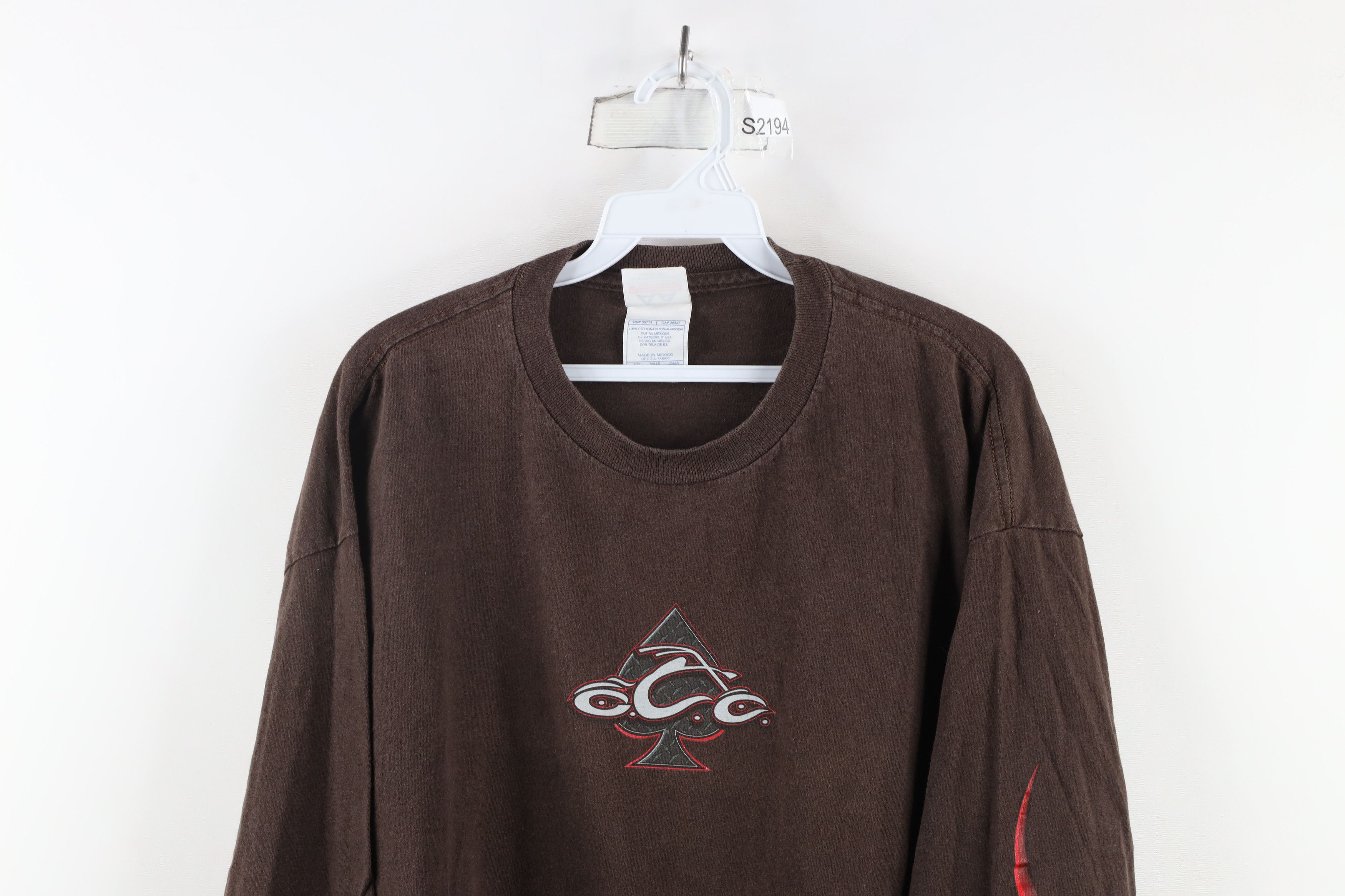 Vintage Vintage Y2K 2003 Orange County Choppers Long Sleeve T-Shirt Size US XL / EU 56 / 4 - 2 Thumbnail