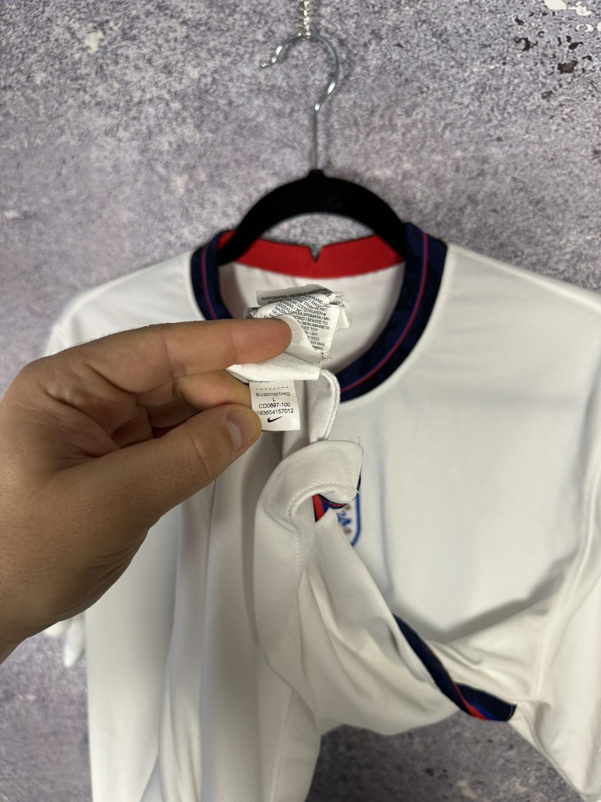 Nike England National Team 2020 Nike Soccer Jersey Blokcore Large Size US L / EU 52-54 / 3 - 12 Thumbnail