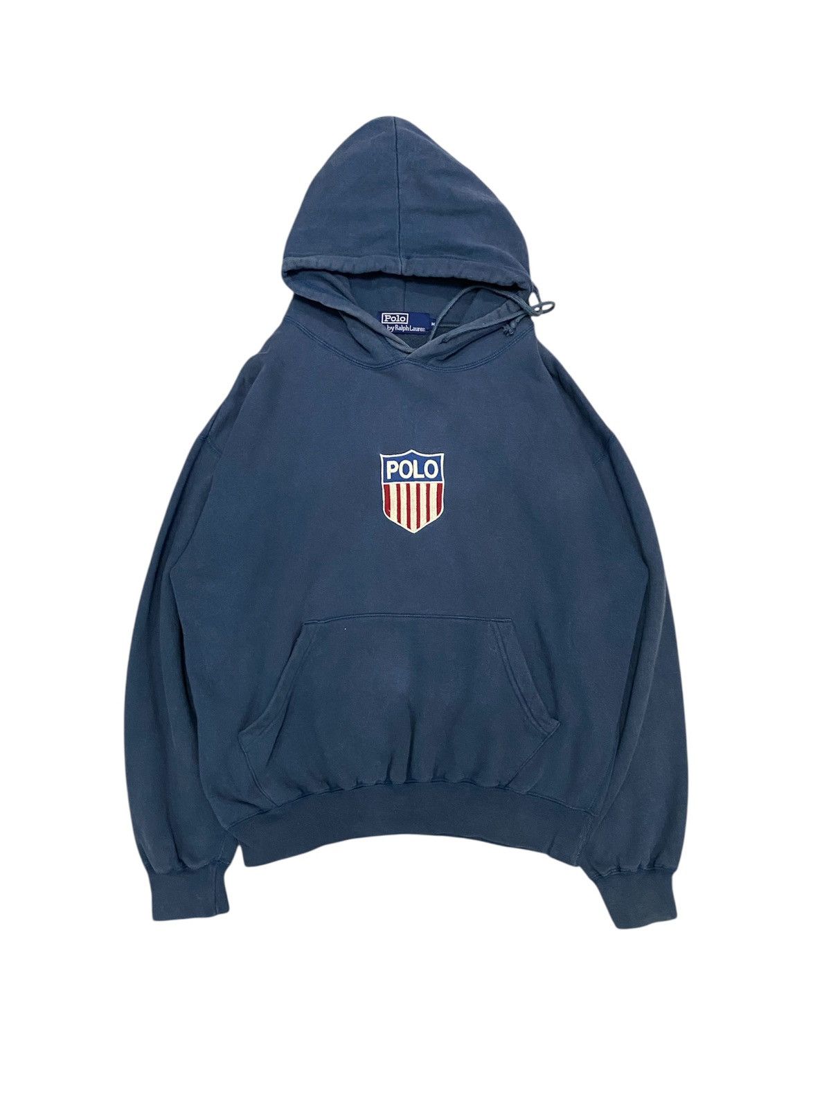 Polo Ralph Lauren 1990s Polo K swiss hoodie Size US M / EU 48-50 / 2 - 1 Thumbnail