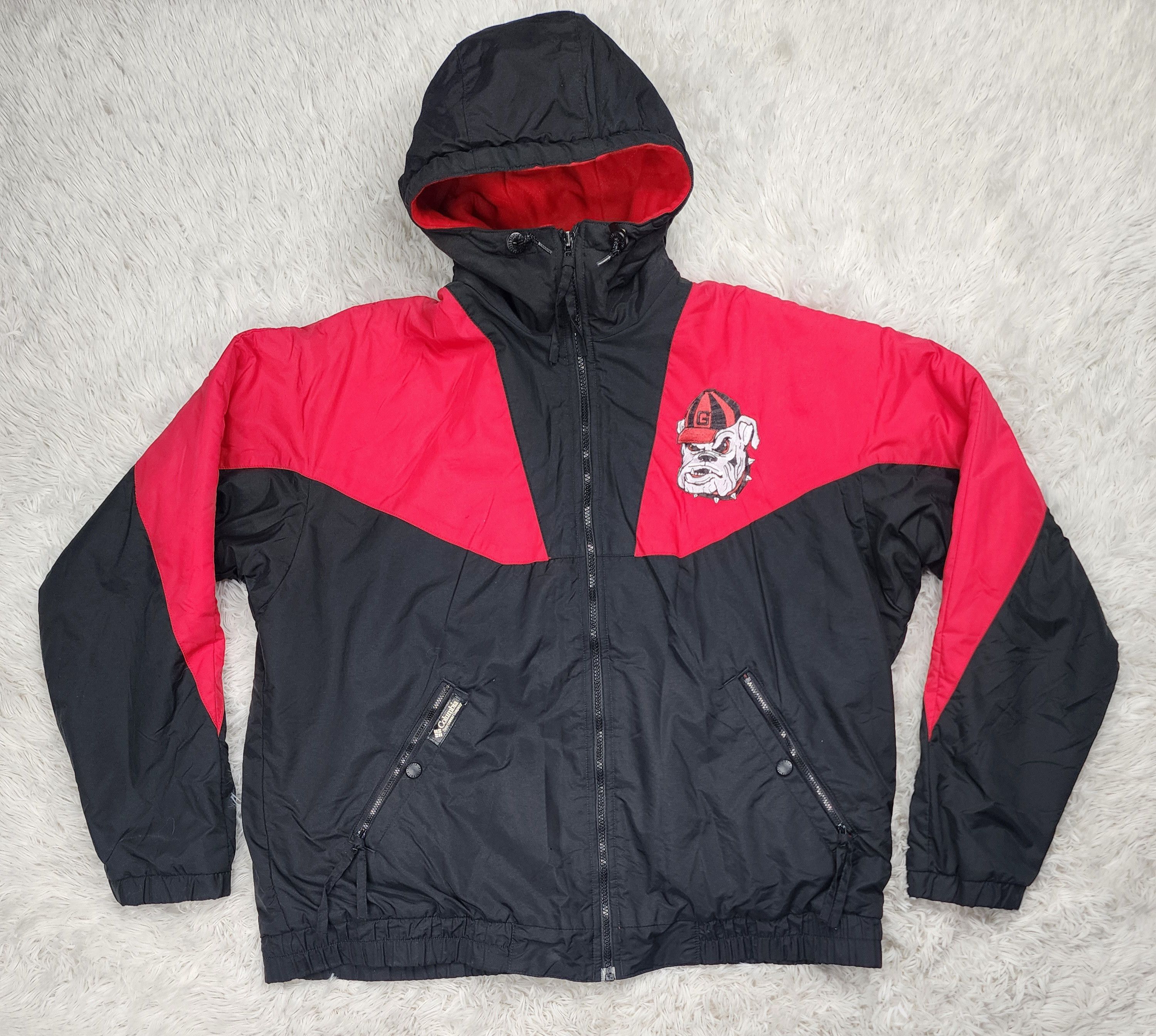 Columbia Vintage Columbia Georgia Bulldogs windbreaker jacket Size US L / EU 52-54 / 3 - 1 Thumbnail