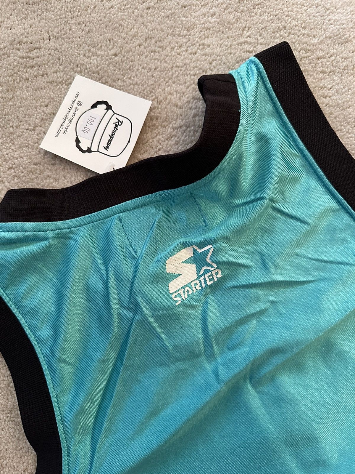 NBA Vintage Vancouver Grizzlies Starter Basketball Jersey Size US XL / EU 56 / 4 - 7 Thumbnail