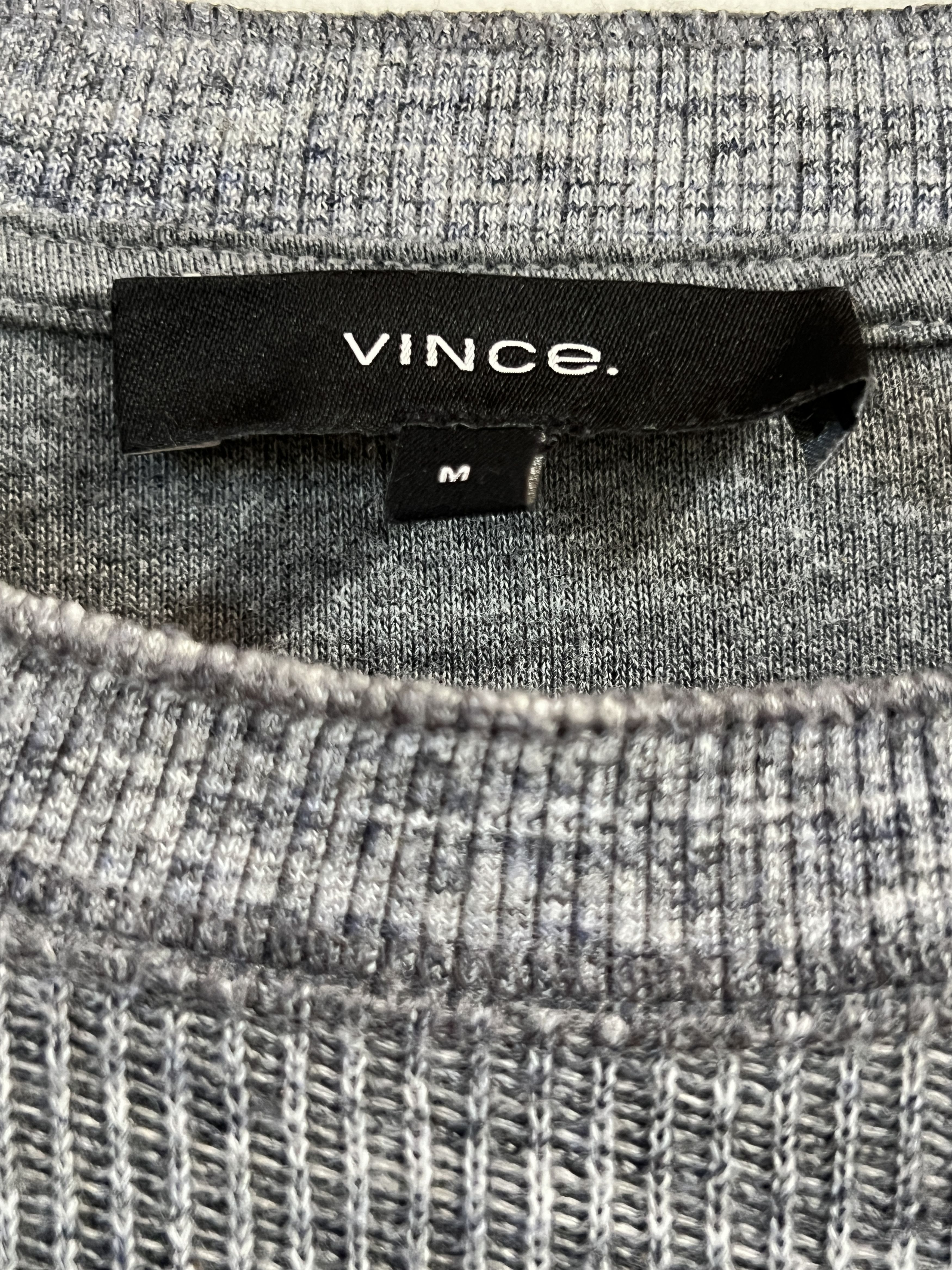 Vince Vince Men's Long Sleeve Thermal Crew Neck Shirt Heather Gray Size US M / EU 48-50 / 2 - 5 Thumbnail