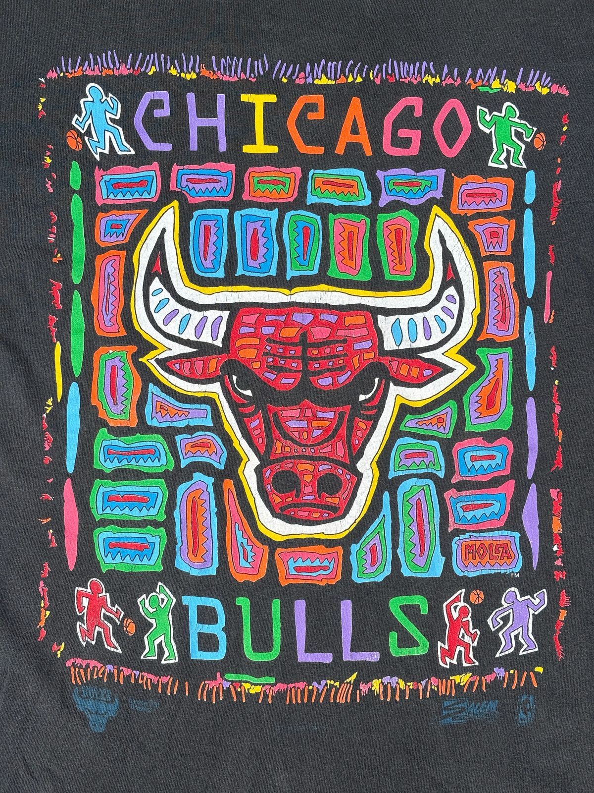 Keith Haring × NBA × Salem Sportswear Very Rare Killer 80s 90s Chicago Bulls Keith Haring Washed Size US L / EU 52-54 / 3 - 7 Thumbnail
