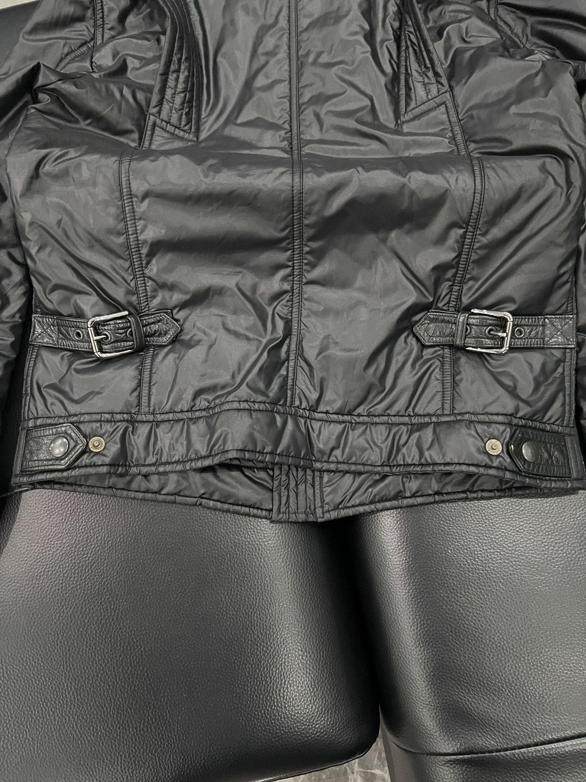 Dolce & Gabbana Dolce & Gabbana Nylon & Goatskin Trim Padded Jacket Size US M / EU 48-50 / 2 - 8 Thumbnail
