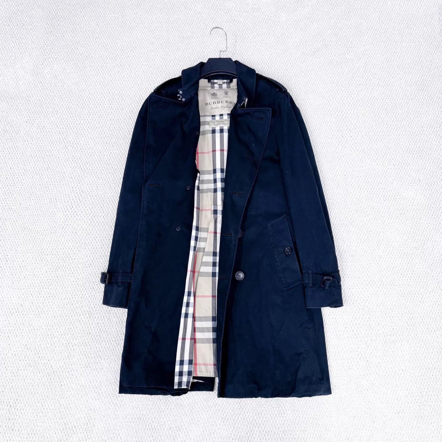 Burberry Burberry Double Crown Sanderlingham Trench 52 Unisex 99New Size US L / EU 52-54 / 3 - 3 Thumbnail