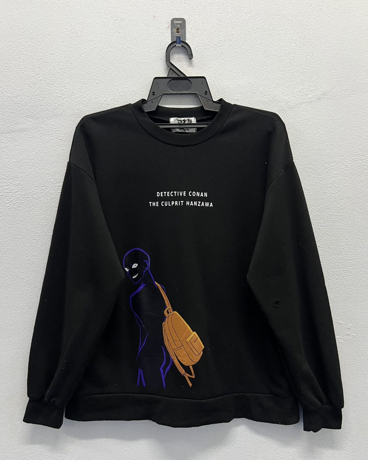 Anime DETECTIVE CONAN THE CULPRIT HANZAWA SWEATSHIRT Size US M / EU 48-50 / 2 - 1 Thumbnail