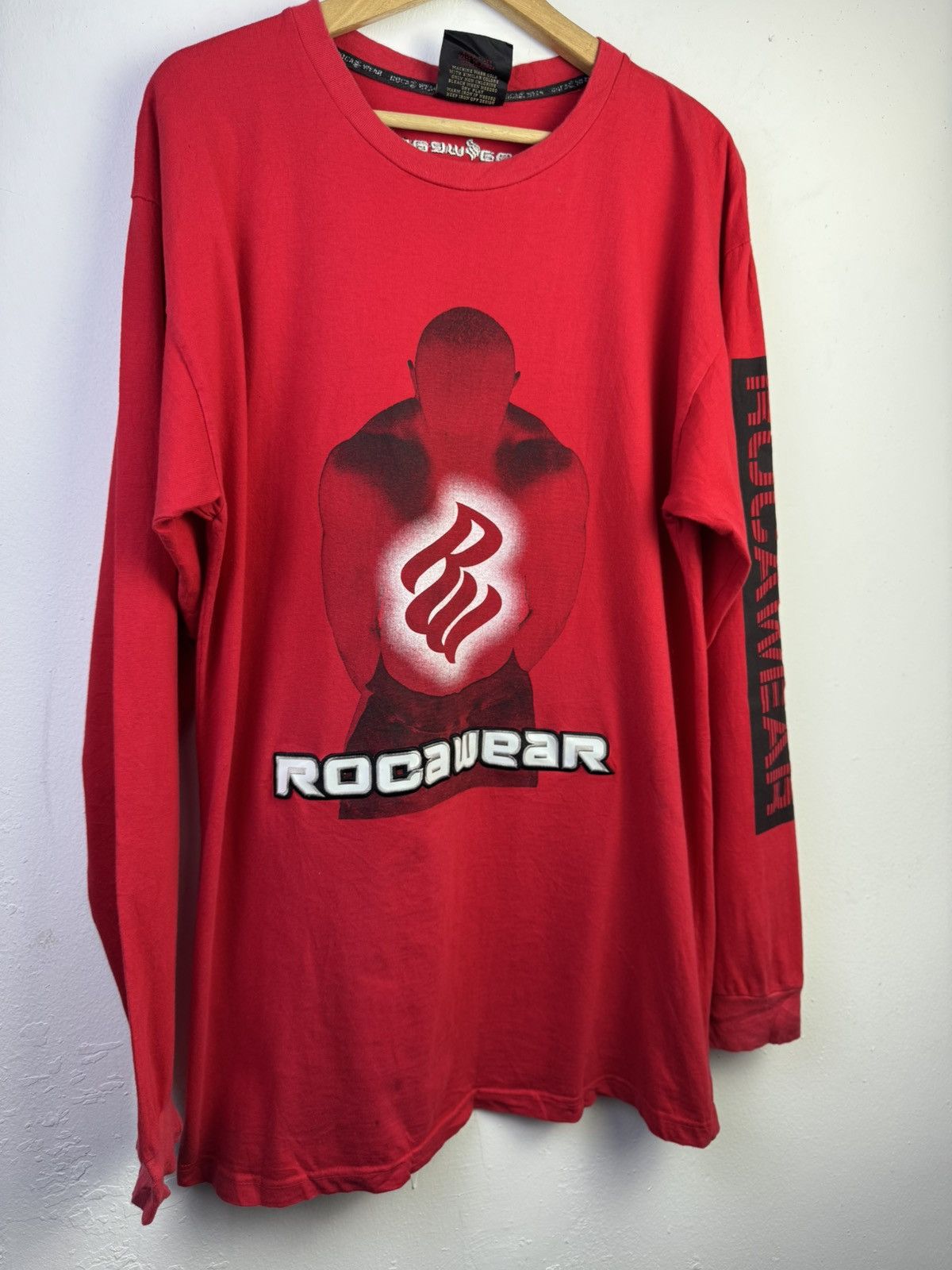 Rocawear vintage Rocawear men's long-sleeve t-shirt Size US XL / EU 56 / 4 - 2 Thumbnail