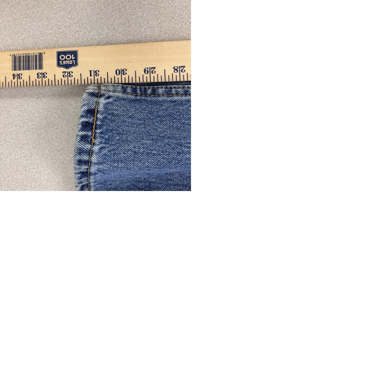 Levi's Levi's Jeans 505 Regular Fit Straight Leg Denim Cotton Blue 54 x 32 Mens Classic Comfort Size US 38 / EU 54 - 10 Thumbnail