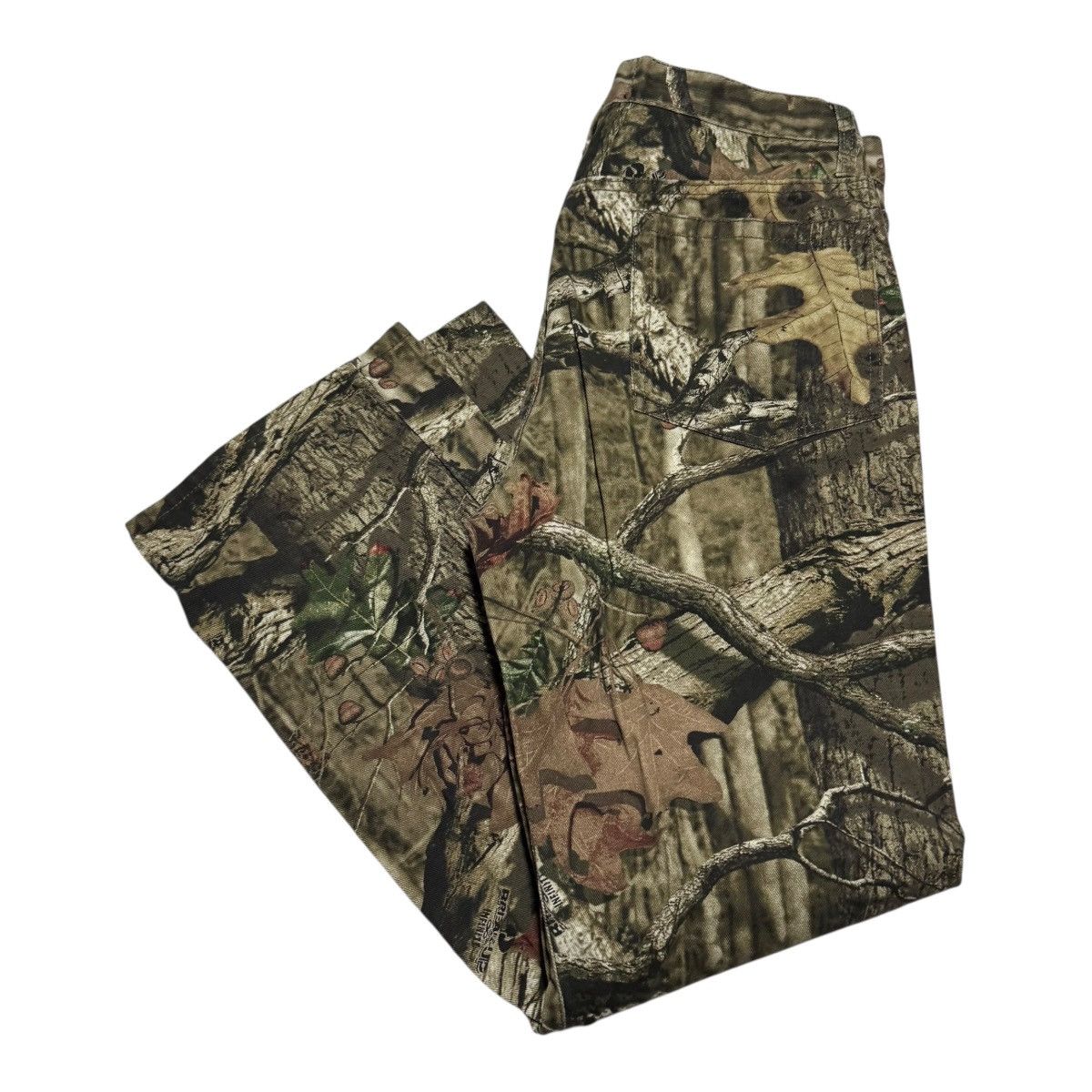 Mossy Oaks Mossy Oak Break-Up Camouflage Straight Leg Pants Mens 33x30 Size US 33 - 1 Thumbnail