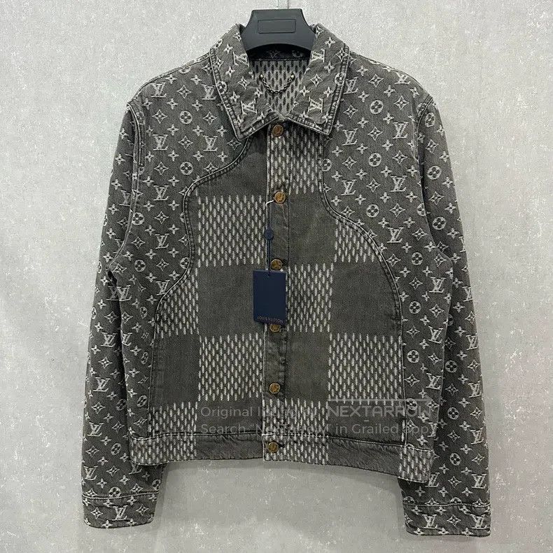 Louis Vuitton Louis Vuitton Nigo denim jacket Size US M / EU 48-50 / 2 - 1 Thumbnail