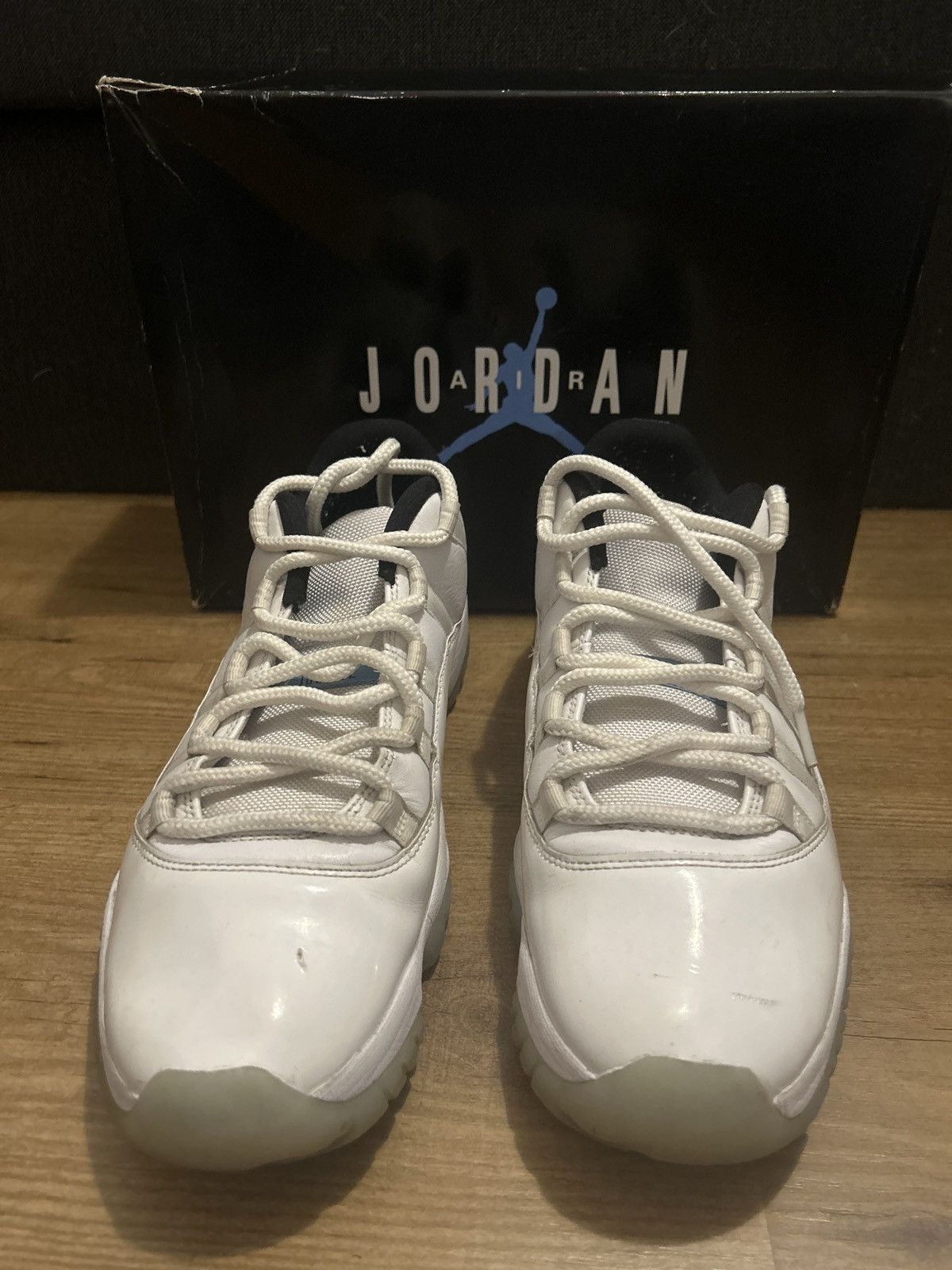 Jordan Brand × Nike Jordan 11 Low Legend Blue Size US 11.5 / EU 44-45 - 8 Thumbnail