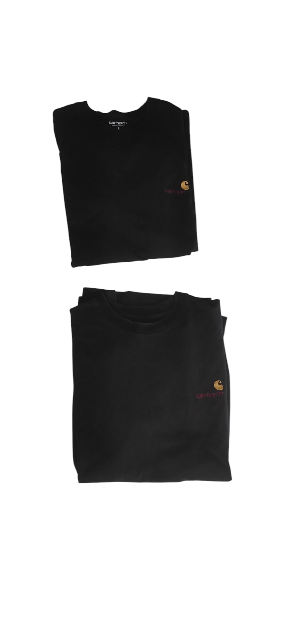 Carhartt Lot 2 tee Carhartt WIP American Script Short Sleeve TShirts Size US L / EU 52-54 / 3 - 6 Thumbnail