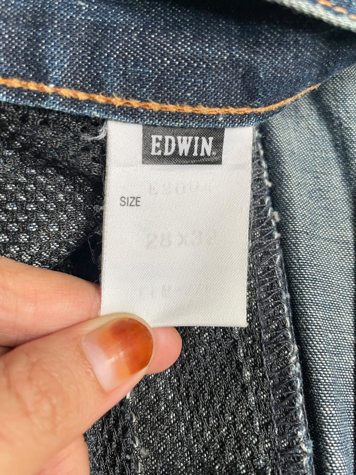 Edwin Vintage Japanese Edwin E Function Blue Wash Loose Baggy Jean Size US 28 / EU 44 - 10 Thumbnail