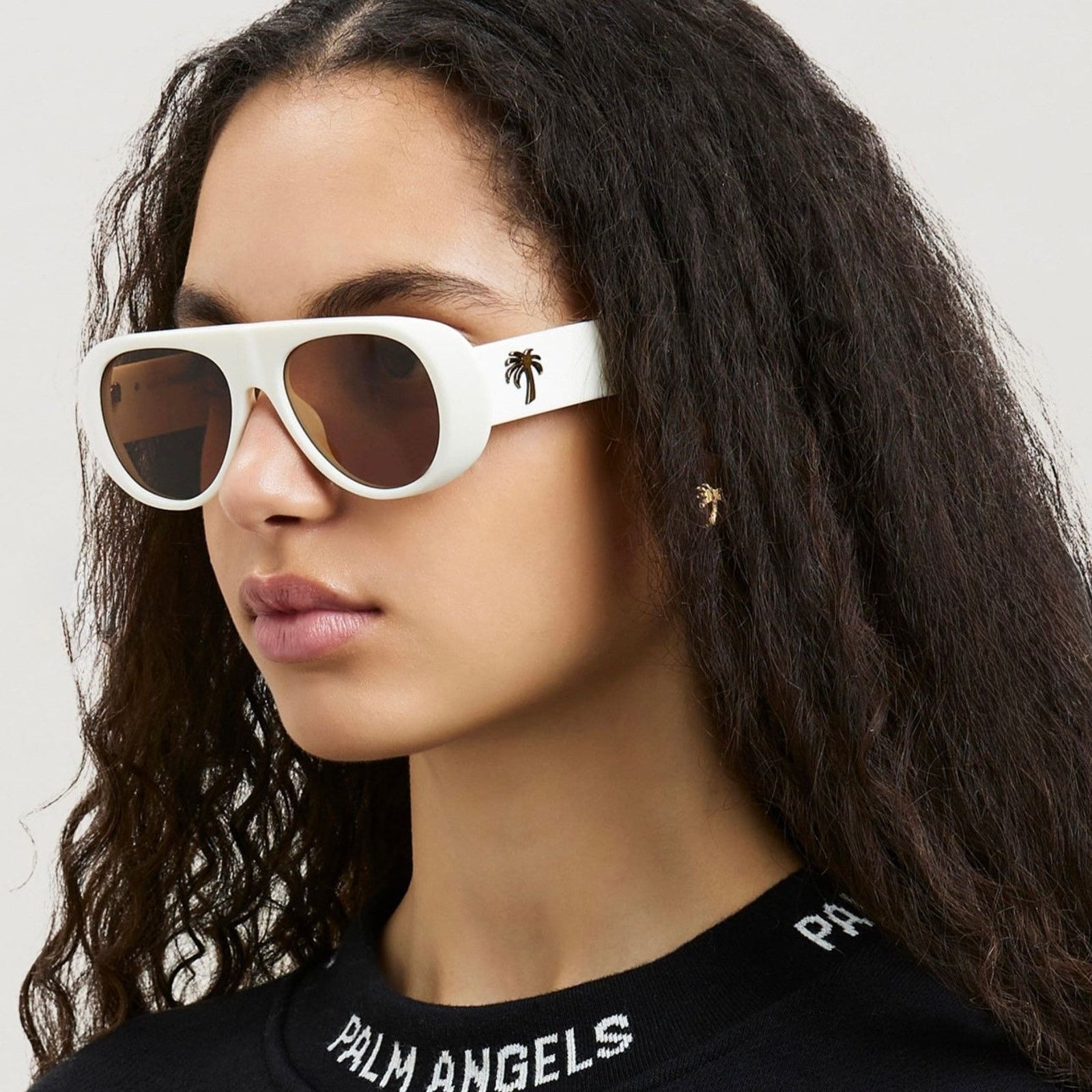 Palm Angels New, PALM ANGELS Sunglasses PERI011 0160 Authentic Size ONE SIZE - 3 Thumbnail