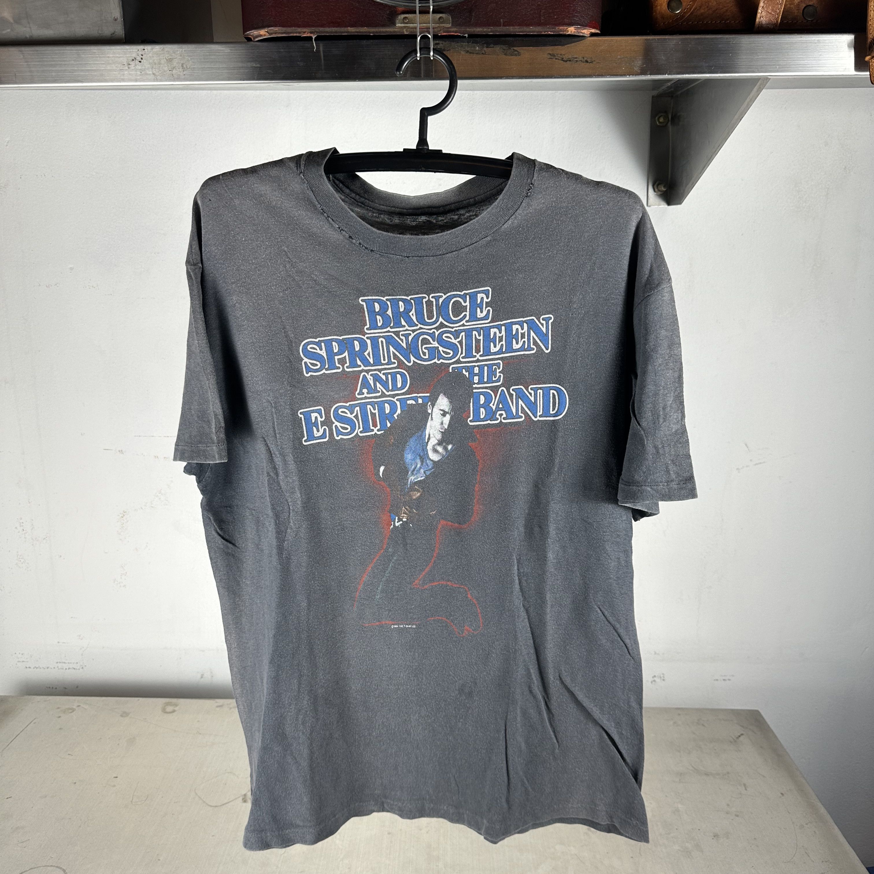 Rock Off Maglietta Ufficiale Bruce Springsteen Tour 24 River Font, Unisex Arancione