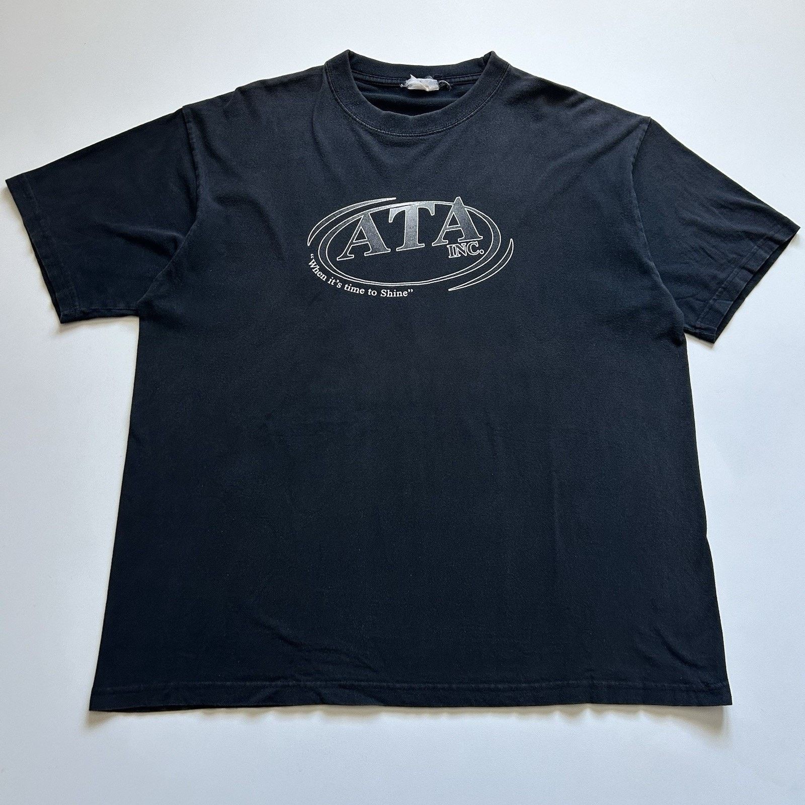 Vintage Vintage Truck Flame Graphic T Shirt Large Y2K Faded Black Size US L / EU 52-54 / 3 - 3 Thumbnail