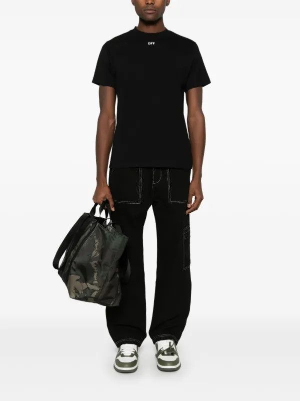 Off-White Black Brick Arrows T-Shirt Size US S / EU 44-46 / 1 - 3 Thumbnail