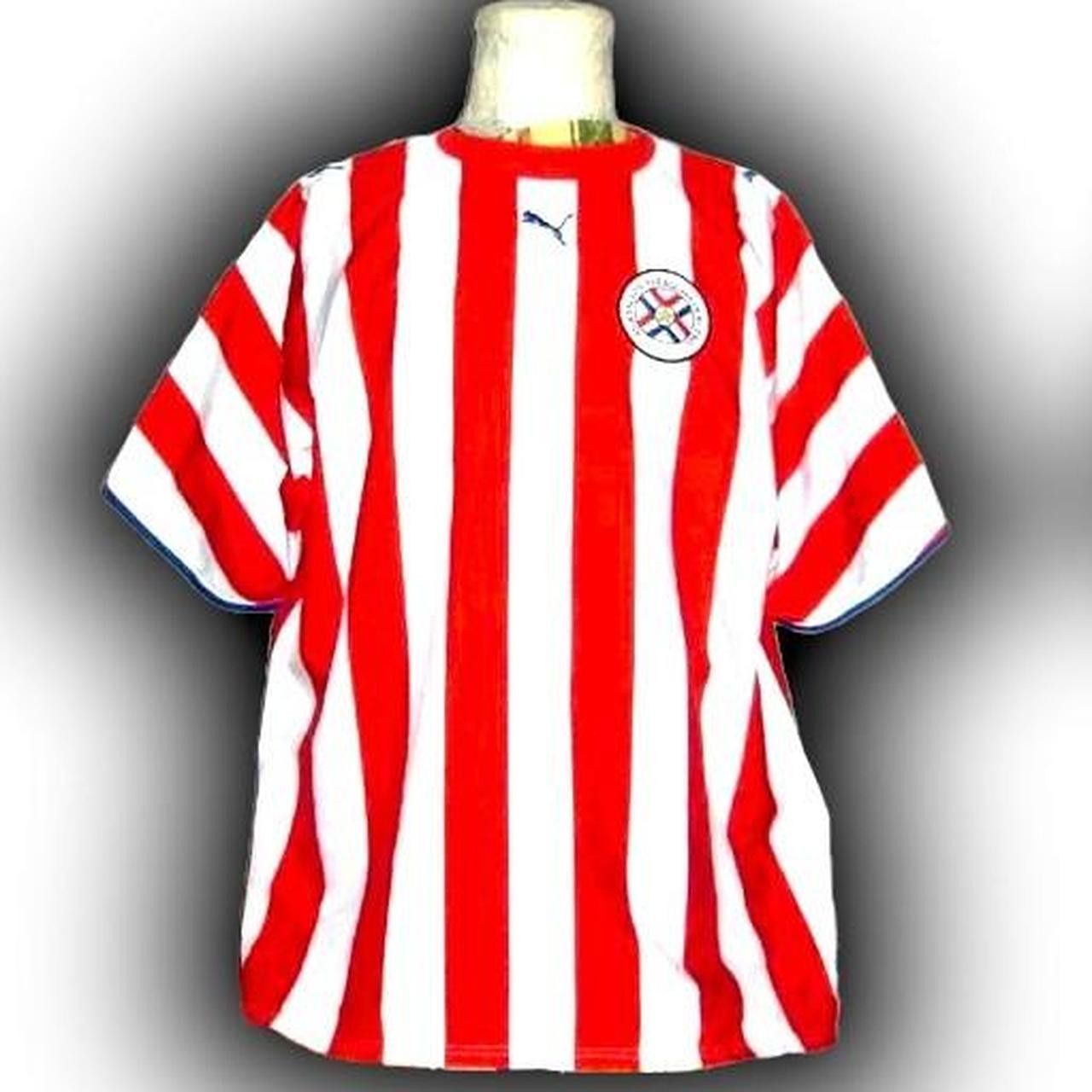 Puma Paraguay 2006 2007 Home Shirt Jersey Size US XXL / EU 58 / 5 - 1 Thumbnail