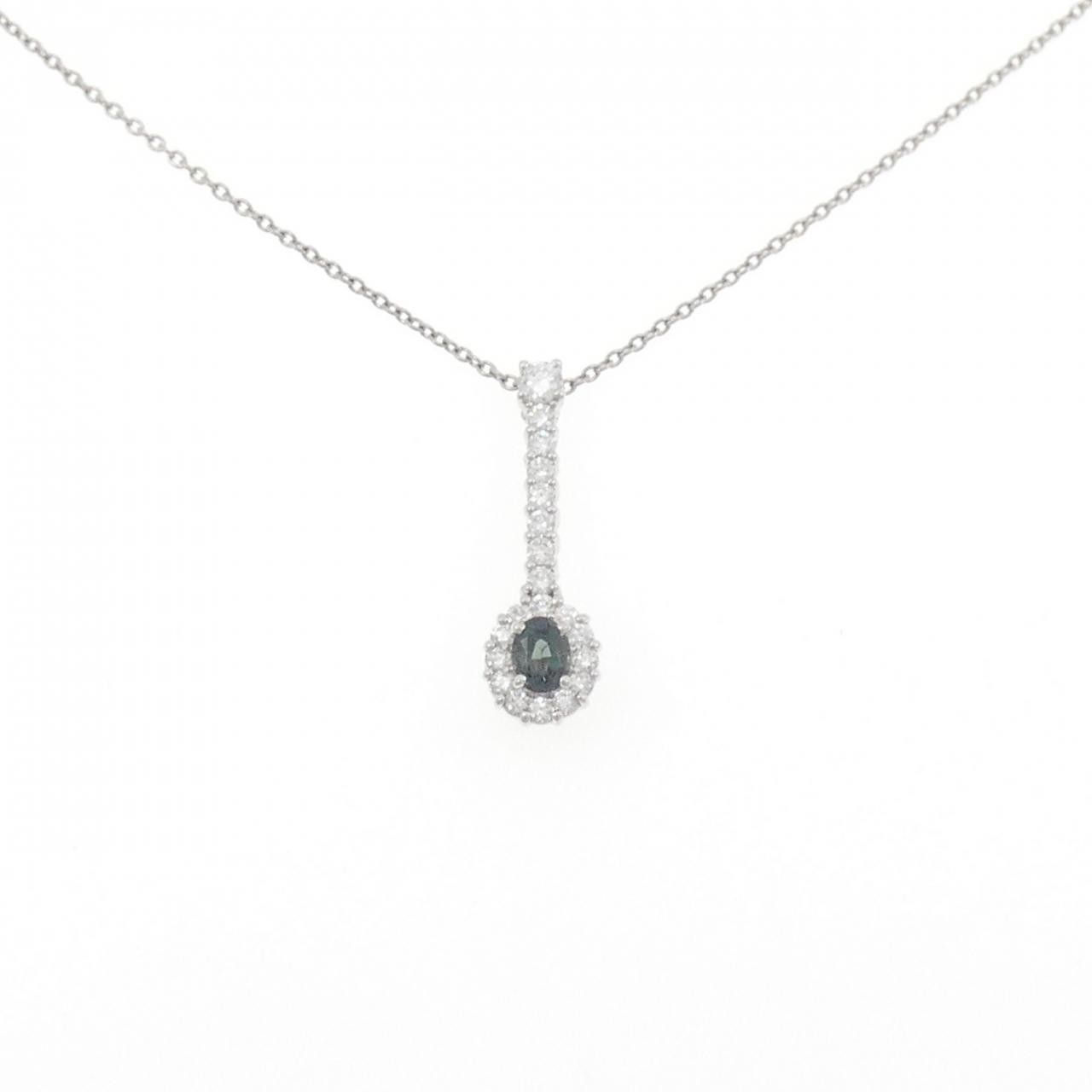 Other Tasaki Tasaki Platinum Alexandrite Diamond Necklace Precious Metal Necklace DUTY FREE for USA Size ONE SIZE - 1 Thumbnail