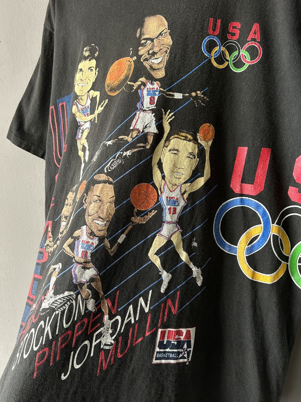 USA Olympics Vintage Olympic Usa Overprint Tshirt Size US M / EU 48-50 / 2 - 8 Thumbnail