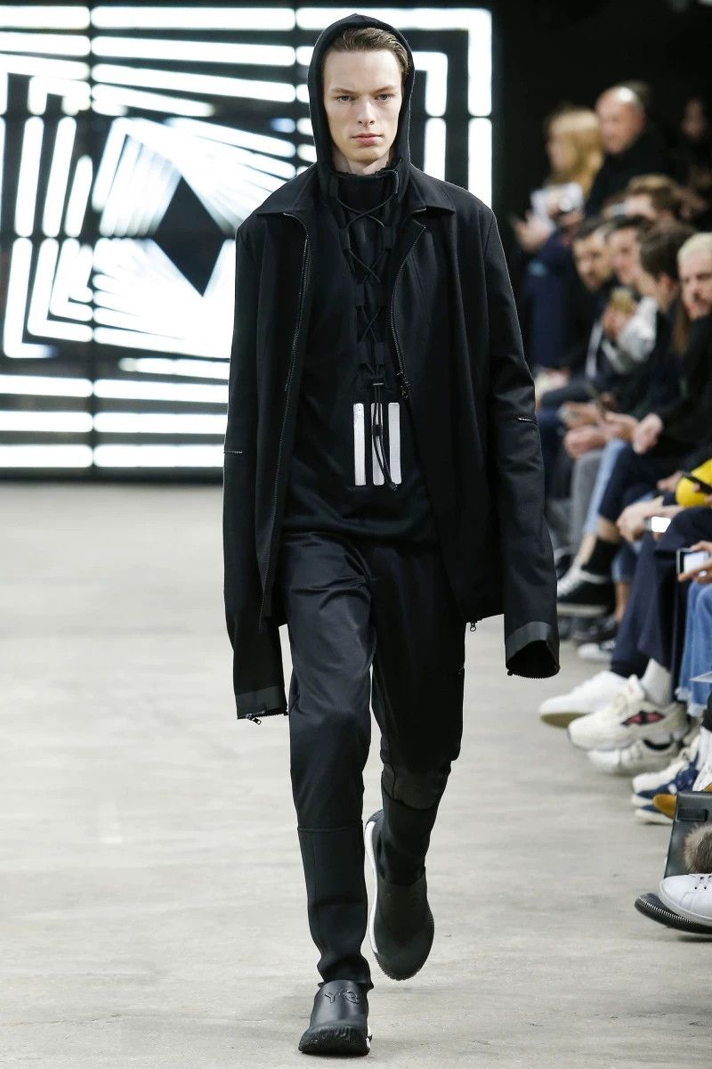 Y-3 Y-3 Yohji Yamamoto Runway Wool Coat Size US S / EU 44-46 / 1 - 1 Thumbnail