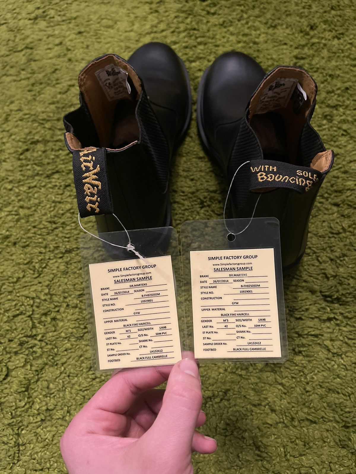 Dr. Martens Dr. Martens sample NWT deadstock Chelsea boots Size US 9 / EU 42 - 10 Thumbnail