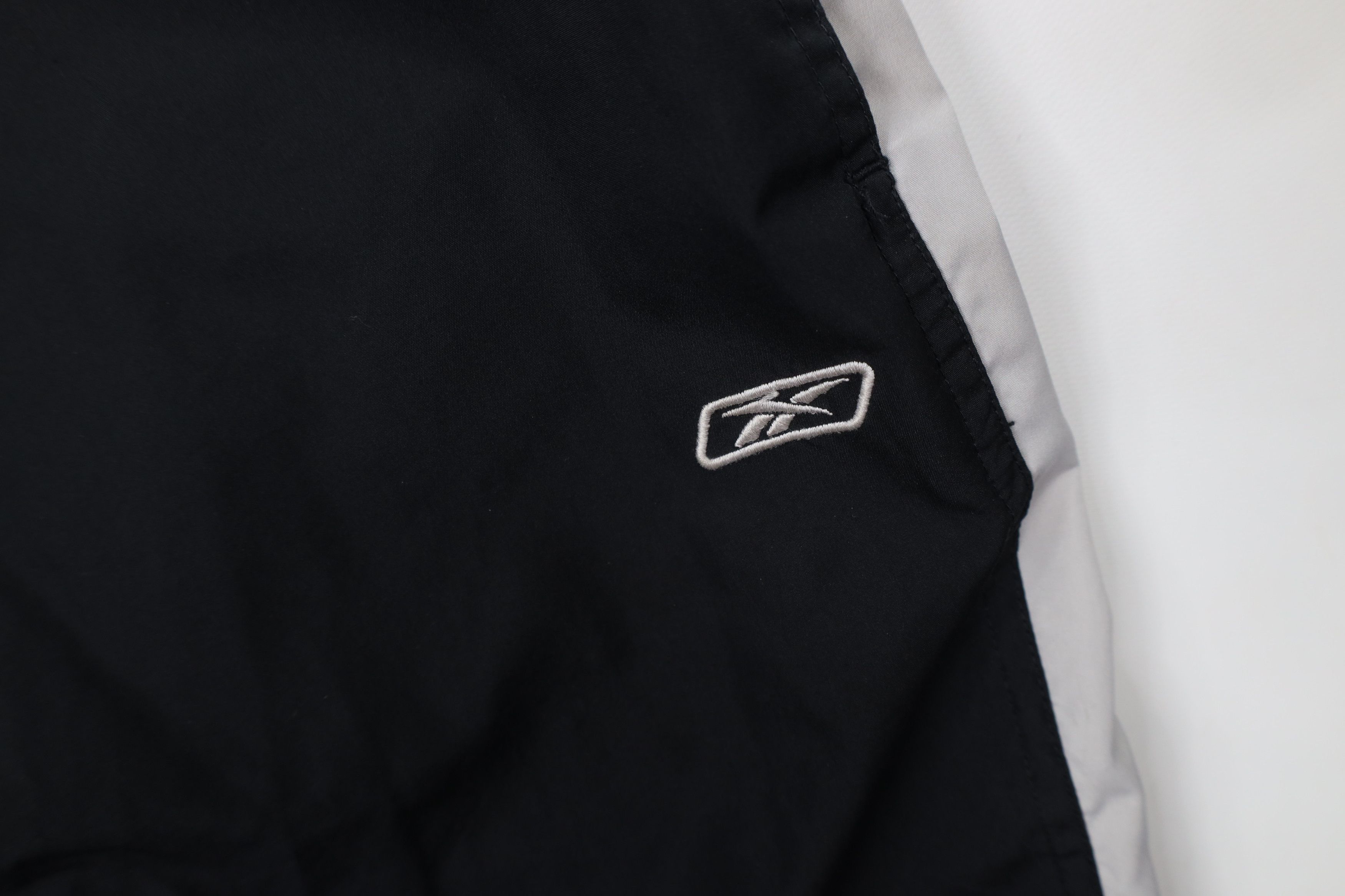 Reebok Vintage Reebok Block Lined Wide Leg Windbreaker Pants Black Size US 38 / EU 54 - 8 Thumbnail