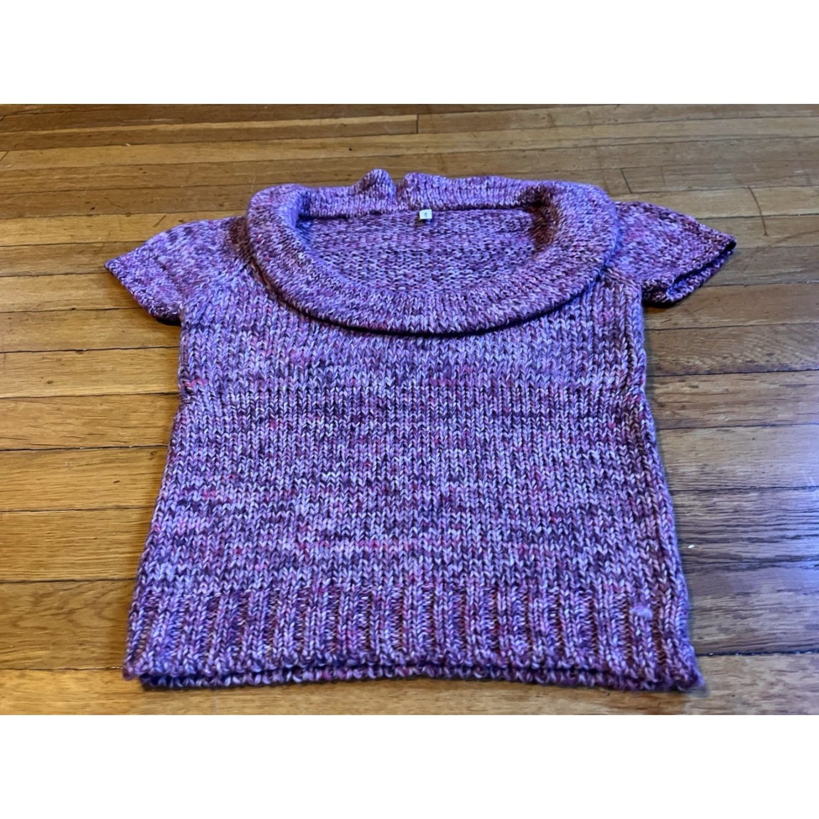 Anthropologie Anthropologie Moth Cowl Neck Sweater Women’s M Purple Size M / US 6-8 / IT 42-44 - 2 Thumbnail