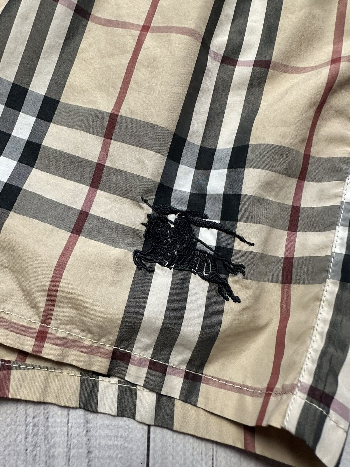 Burberry × Vintage Vintage Burberry plaid shorts size M plaid rare Size US 32 / EU 48 - 3 Thumbnail